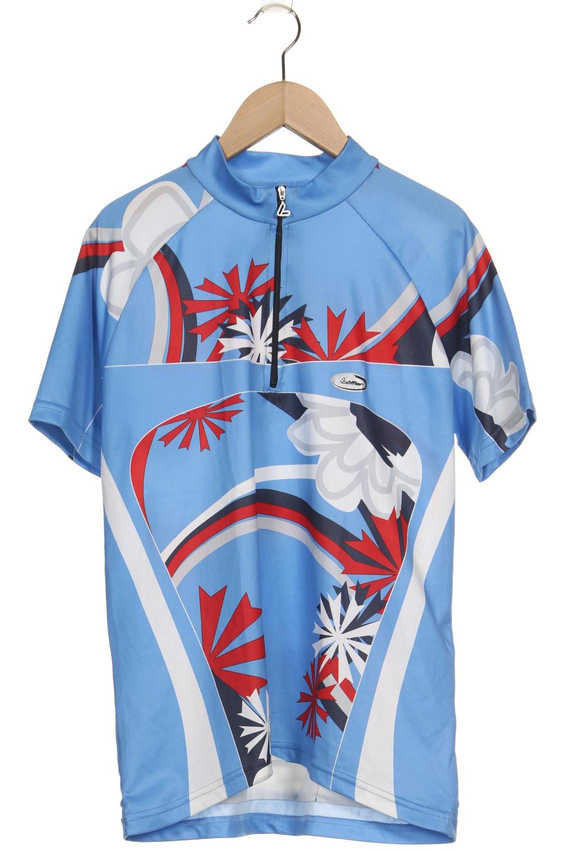 

Löffler Damen T-Shirt, blau, Gr. 42