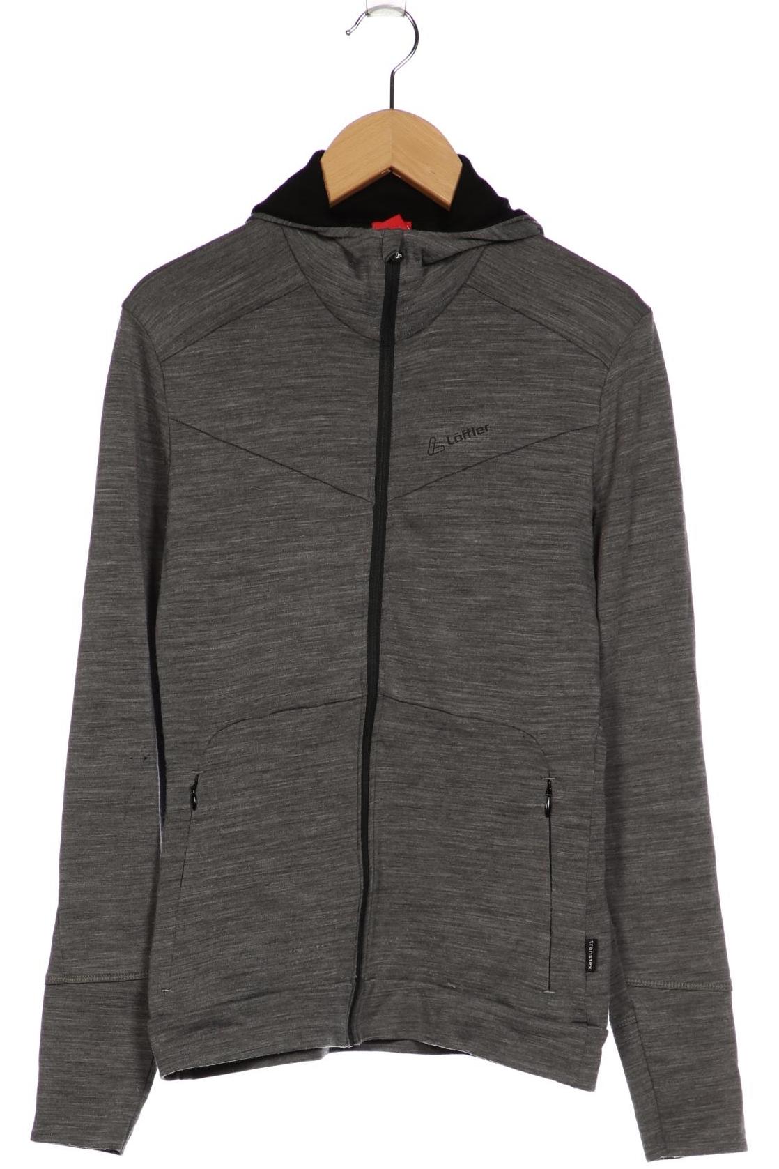 

Löffler Damen Kapuzenpullover, grau, Gr. 34