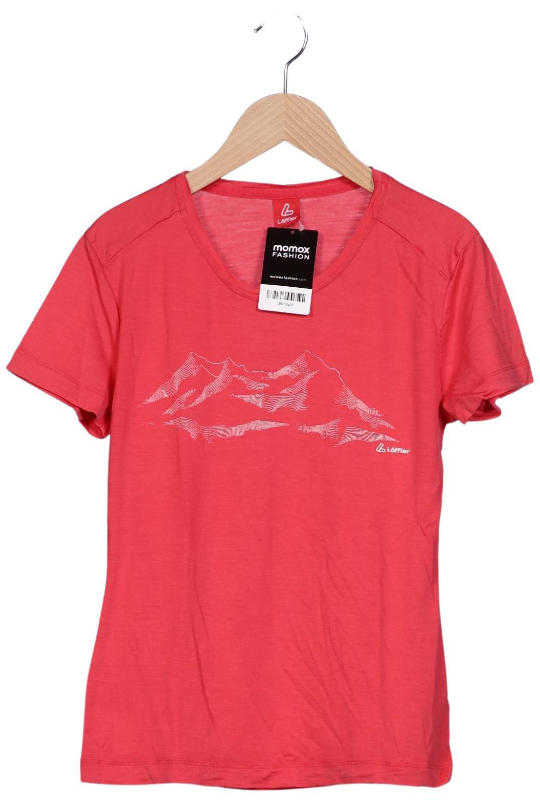 

Löffler Damen T-Shirt, rot, Gr. 38