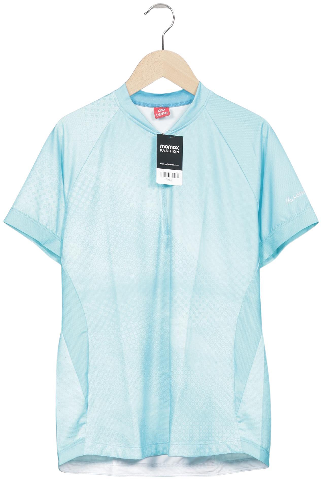 

Löffler Damen T-Shirt, hellblau, Gr. 38