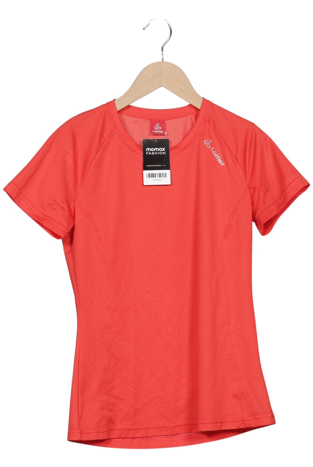 

Löffler Damen T-Shirt, rot, Gr. 36