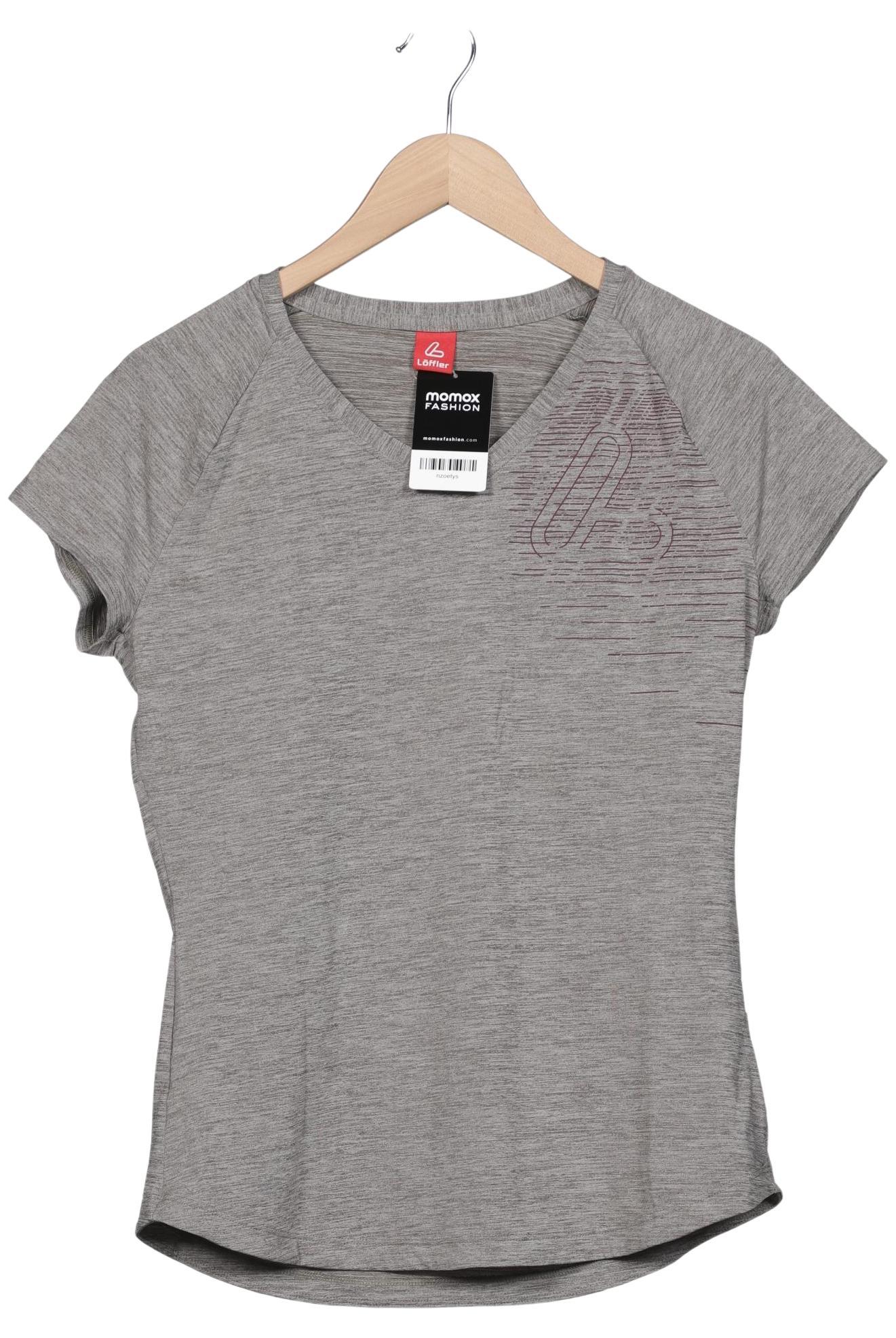 

Löffler Damen T-Shirt, grau, Gr. 42