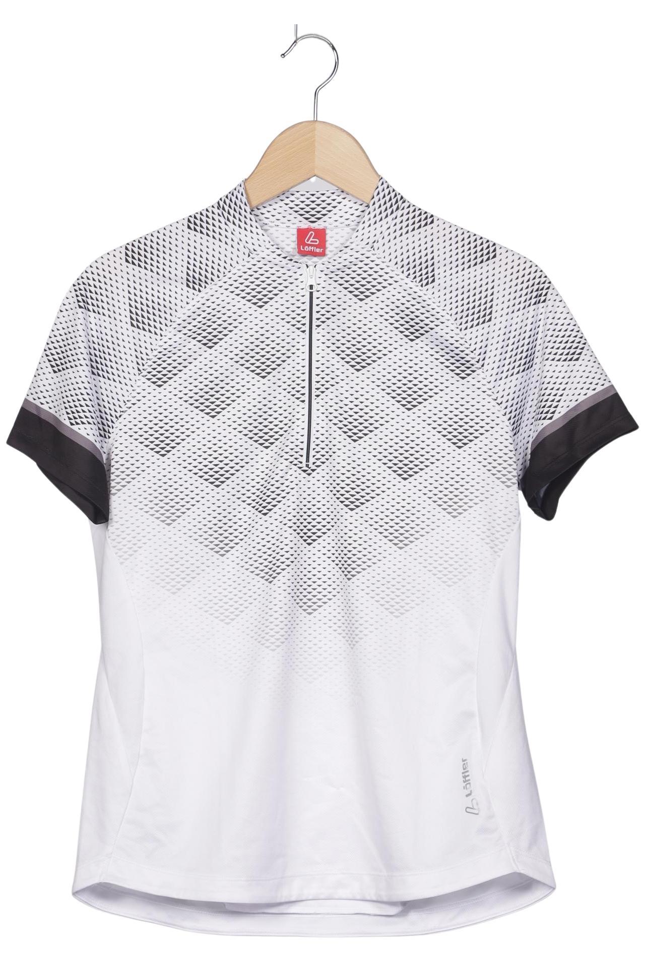 

Löffler Damen T-Shirt, weiß, Gr. 40