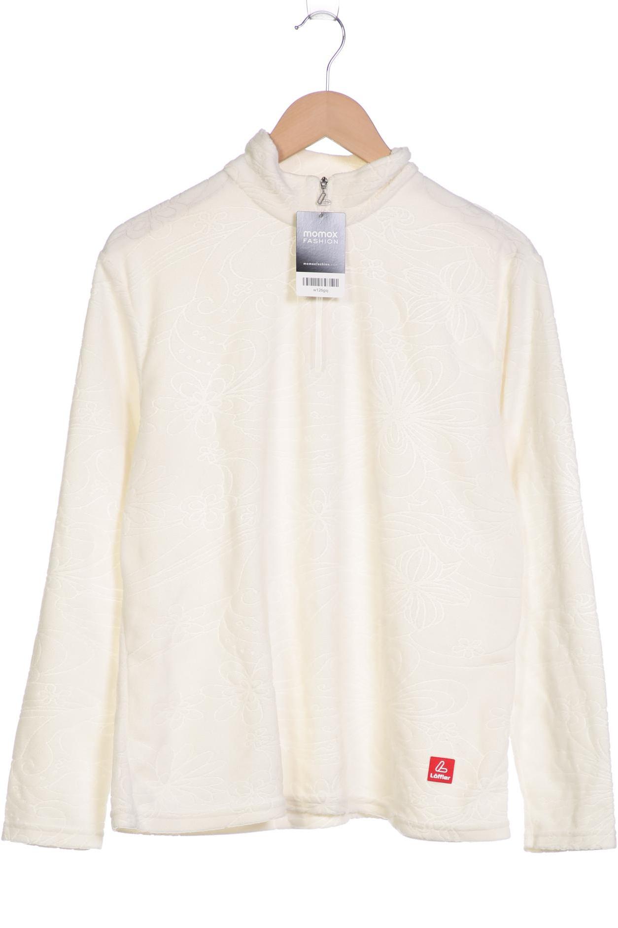 

LÖFFLER Damen Sweatshirt, weiß