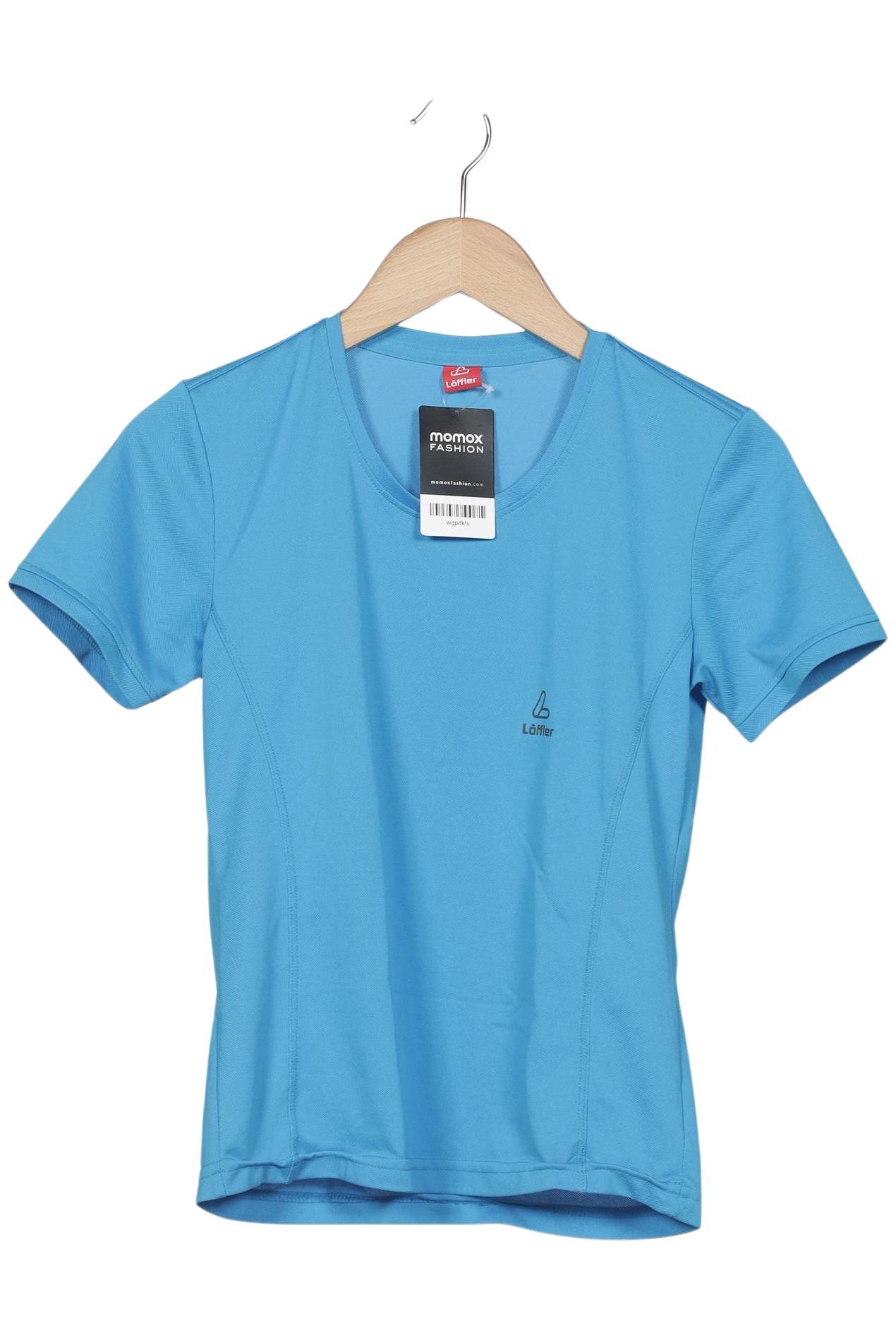 

Löffler Damen T-Shirt, hellblau, Gr. 34