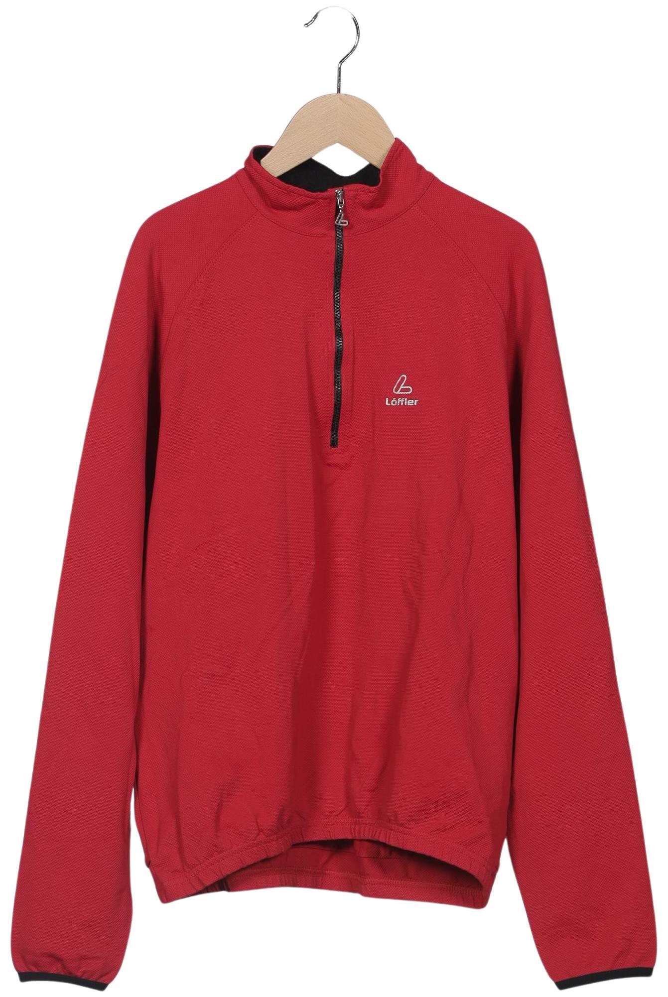 Thumbnail - Löffler Herren Sweatshirt, rot, Gr. 54
