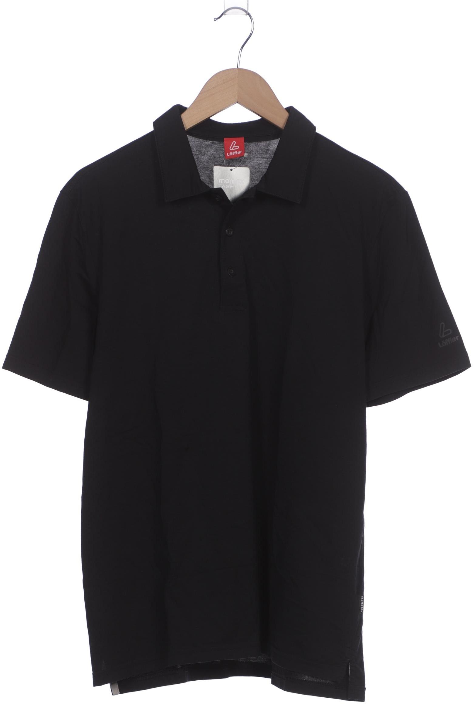 

Löffler Herren Poloshirt, schwarz, Gr. 52