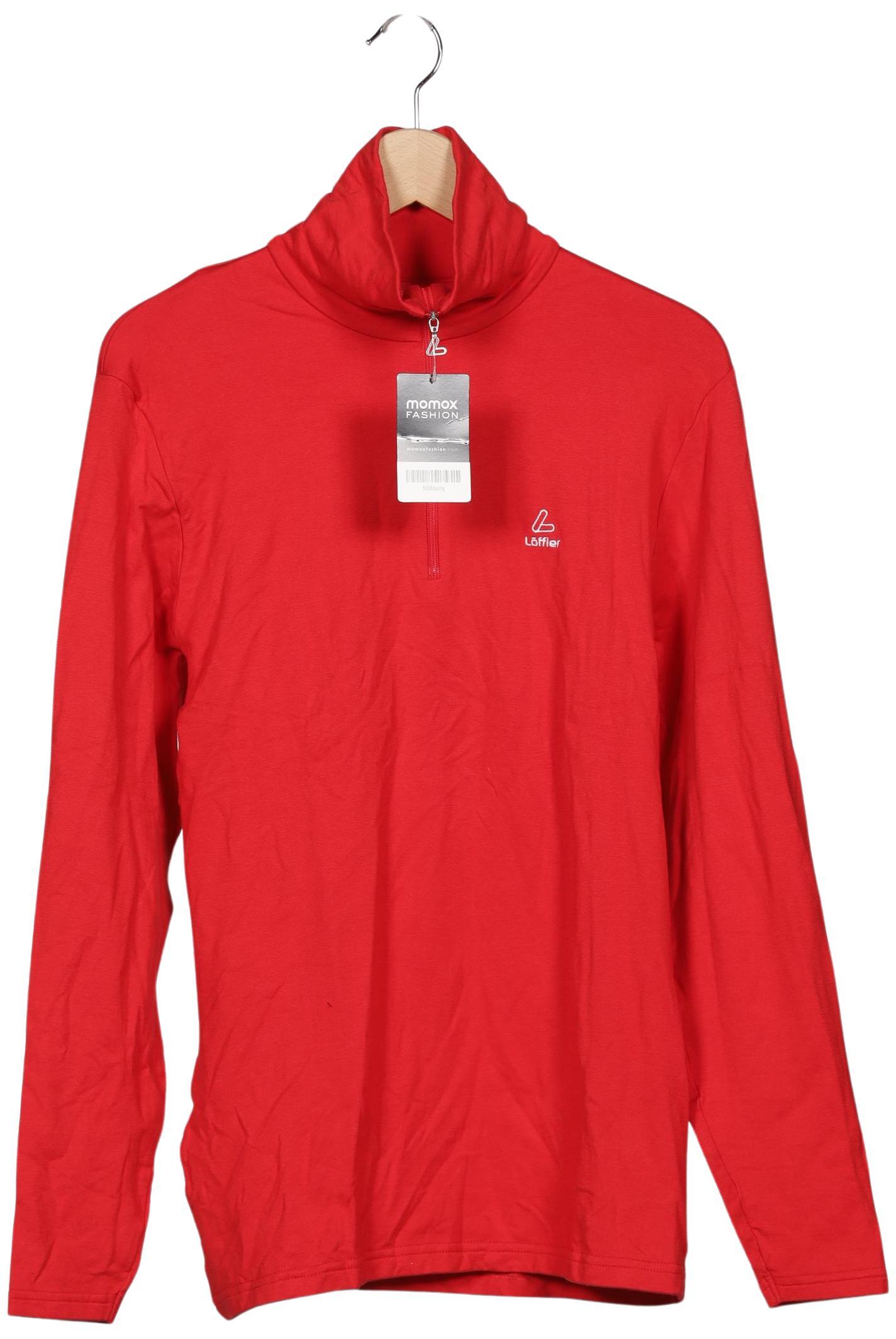 Thumbnail - Löffler Herren Langarmshirt, rot, Gr. 52