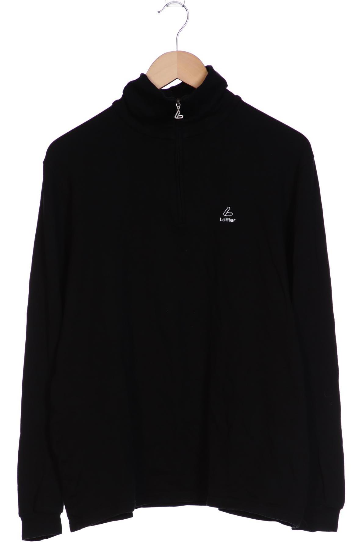 

LÖFFLER Herren Langarmshirt, schwarz