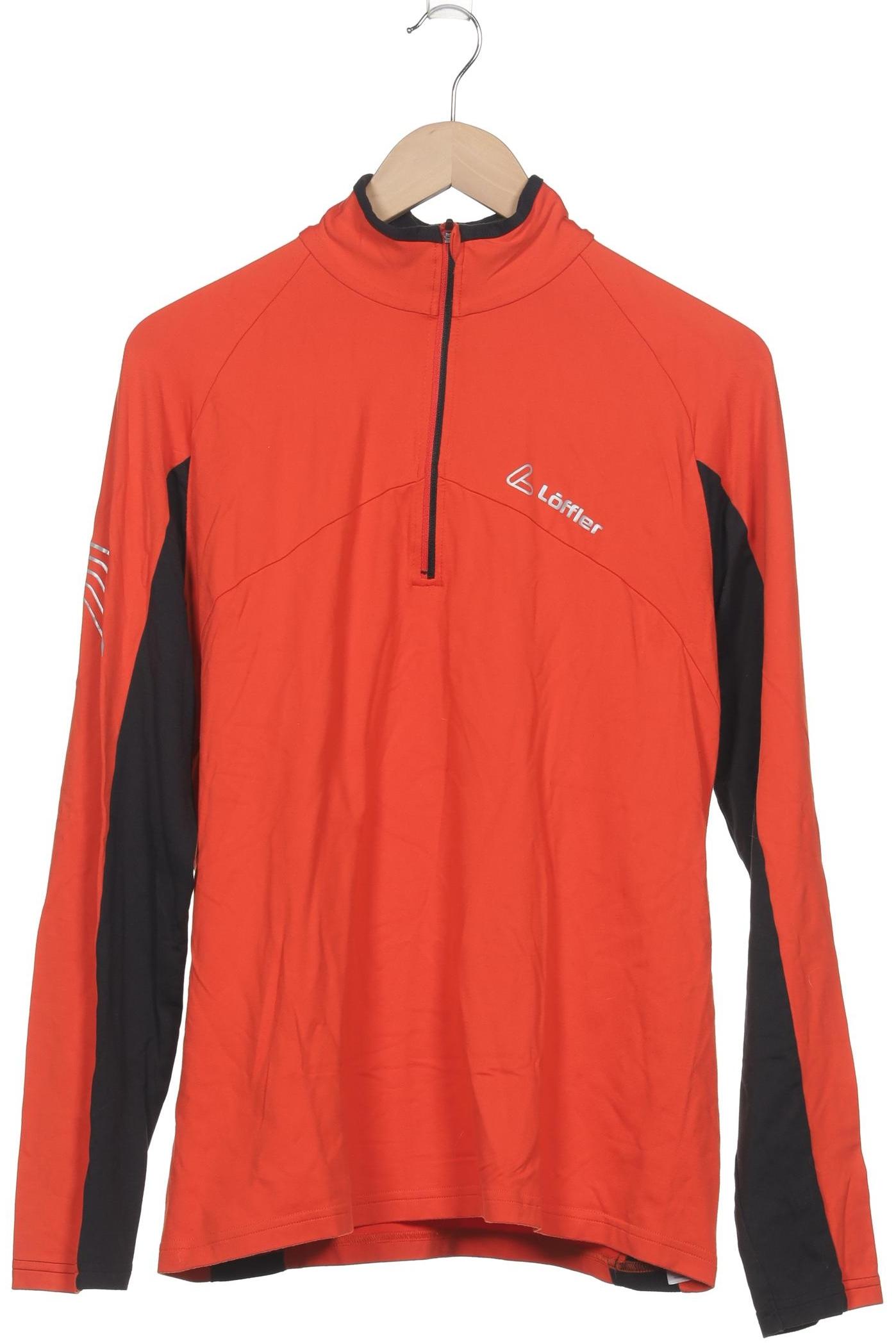 

Löffler Herren Langarmshirt, orange, Gr. 54