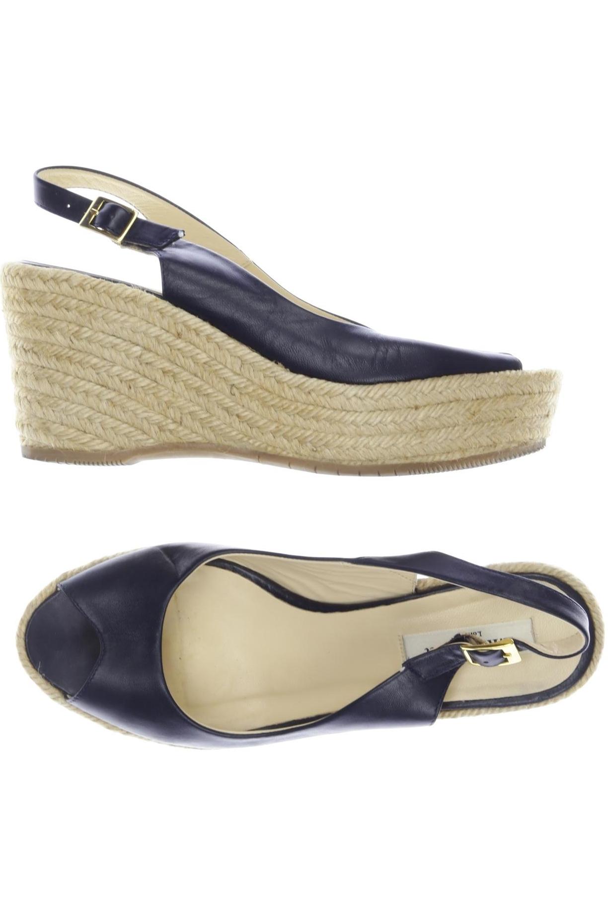 

L.K.Bennett Damen Sandale, marineblau, Gr. 37
