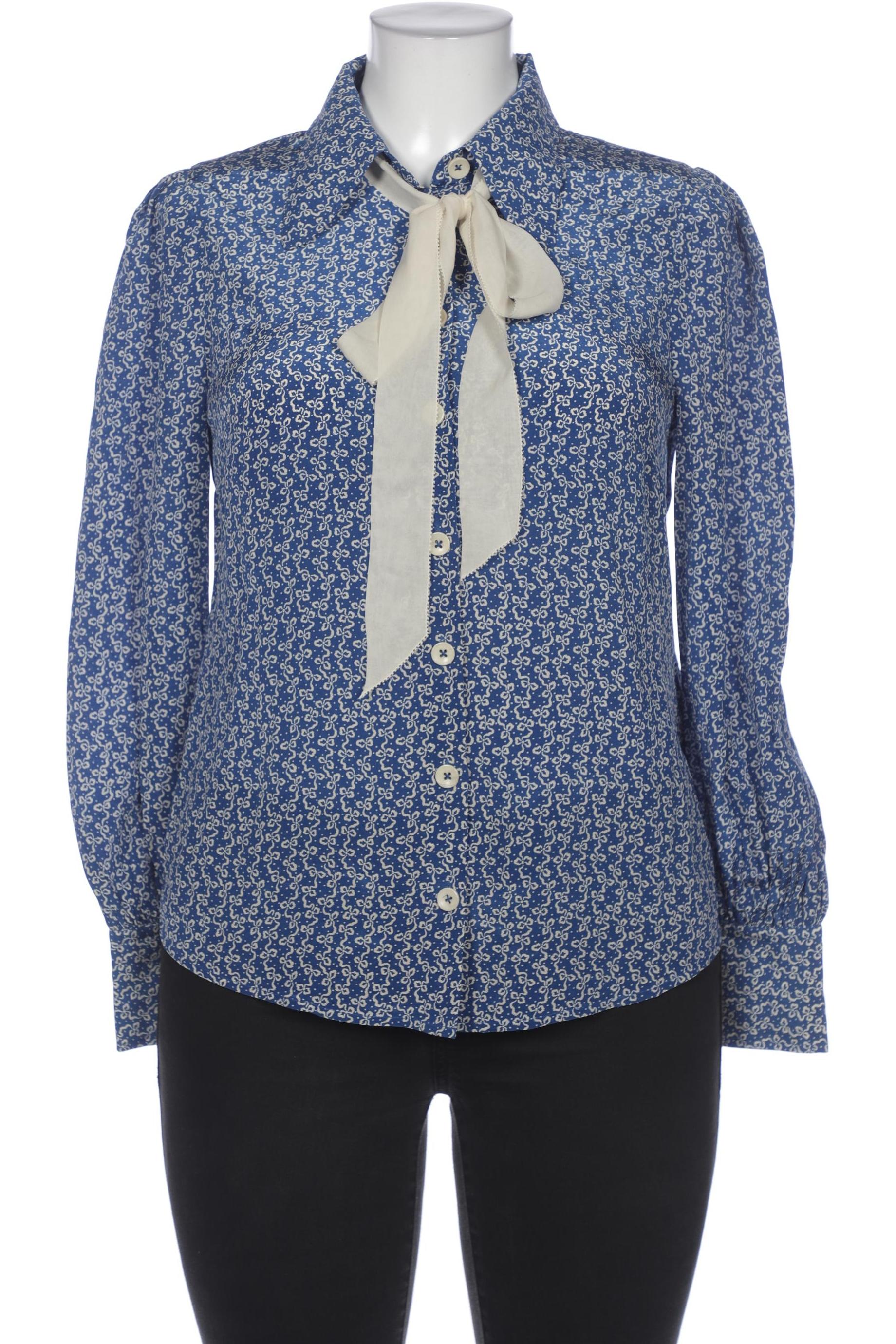 

L.K.Bennett Damen Bluse, blau, Gr. 40