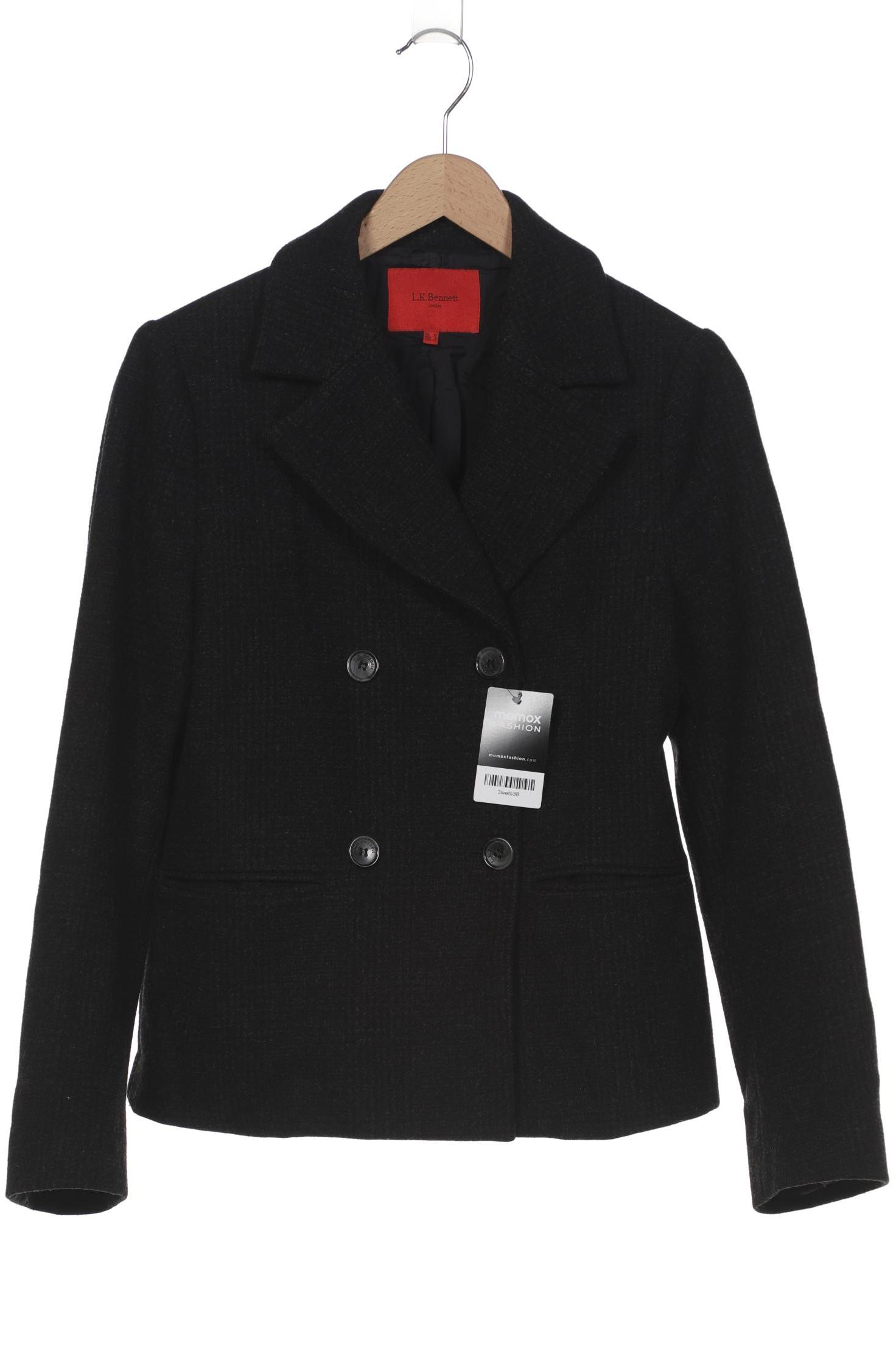

L.K.Bennett Damen Jacke, schwarz, Gr. 40