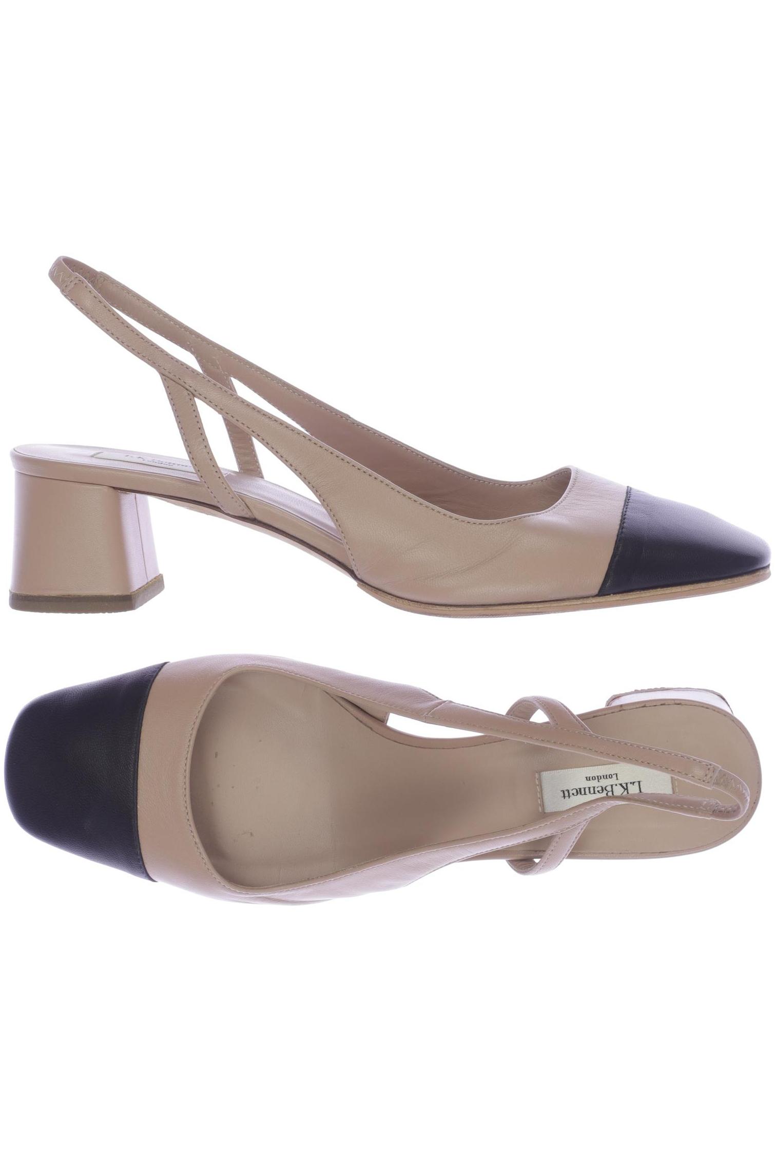 

L.K.Bennett Damen Sandale, beige, Gr. 38