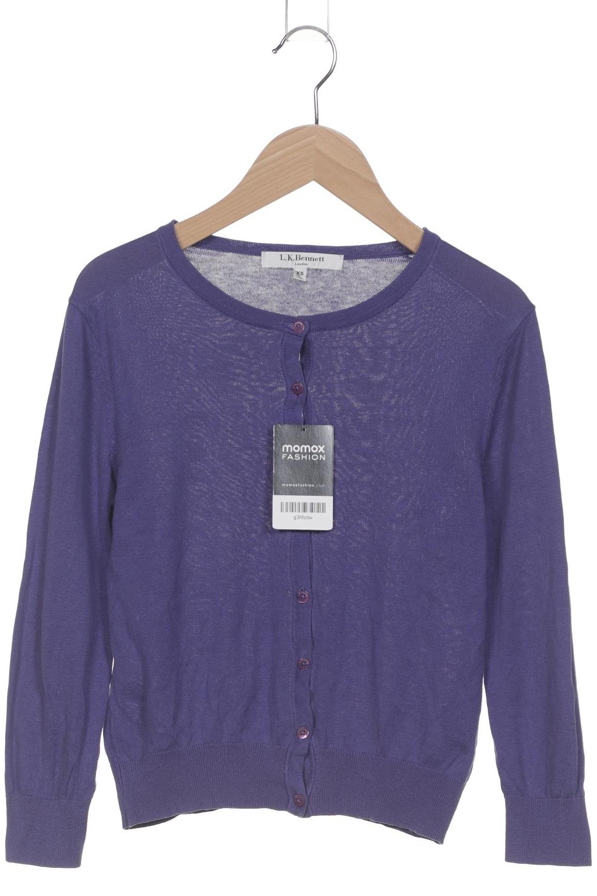 

L.K.Bennett Damen Strickjacke, flieder, Gr. 34