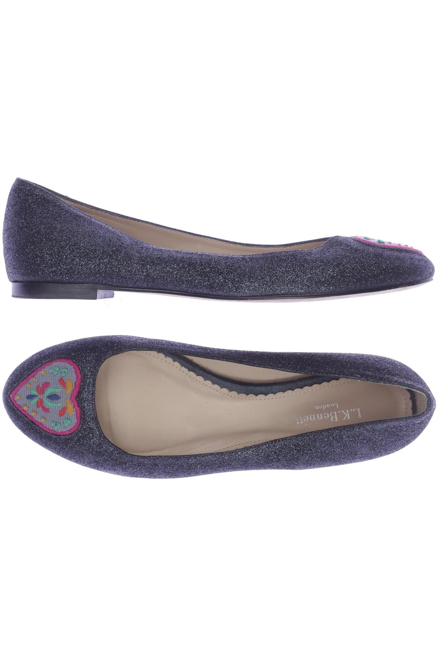 

L.K. Bennett Damen Ballerinas, marineblau