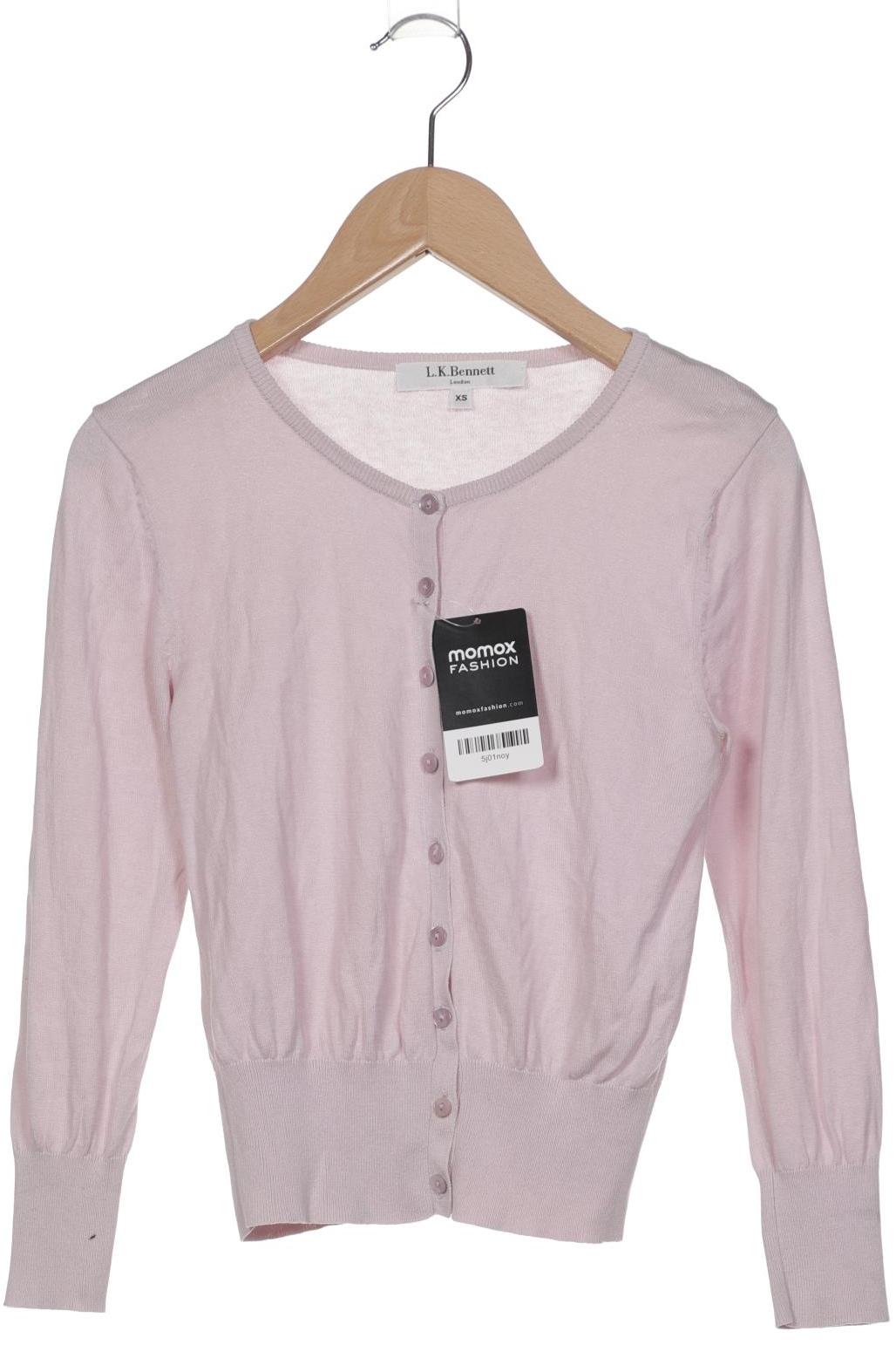 

L.K.Bennett Damen Strickjacke, pink, Gr. 34