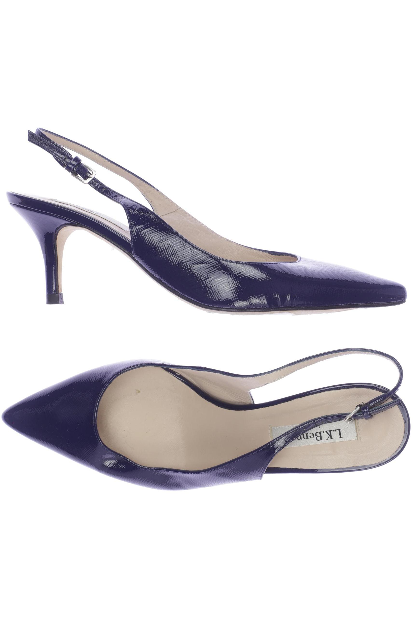 

L.K.Bennett Damen Sandale, marineblau, Gr. 38