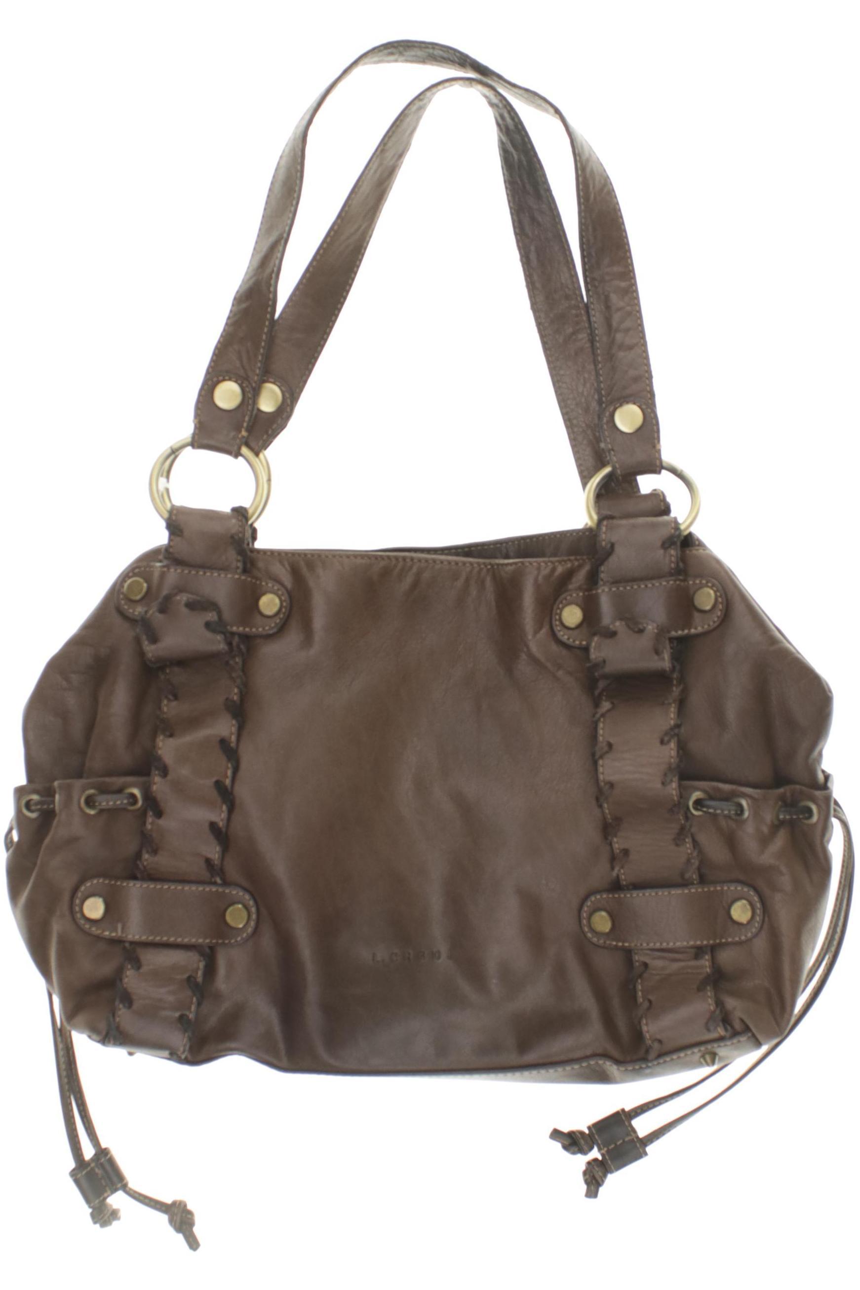 

L.credi Damen Handtasche, braun, Gr.