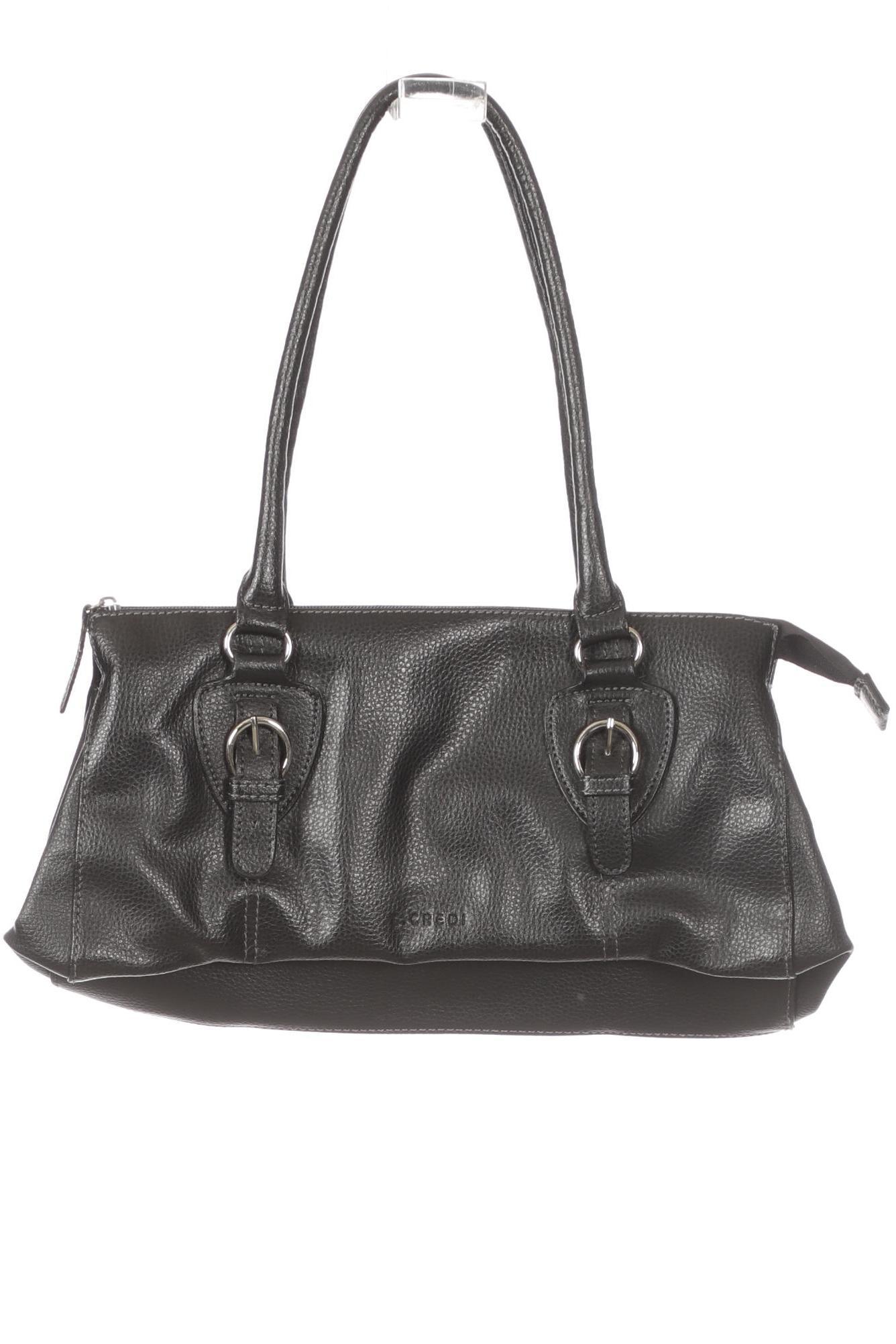

L.credi Damen Handtasche, schwarz, Gr.