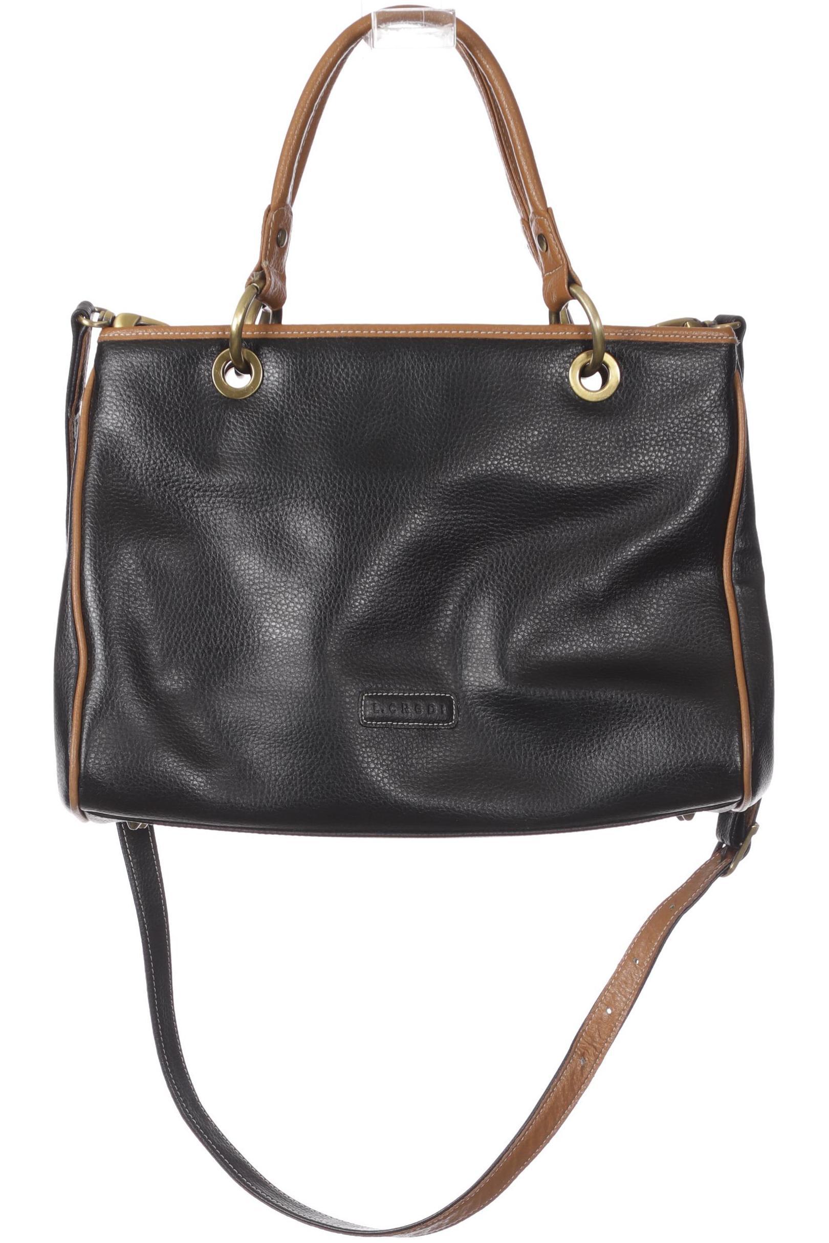 

L.credi Damen Handtasche, schwarz, Gr.