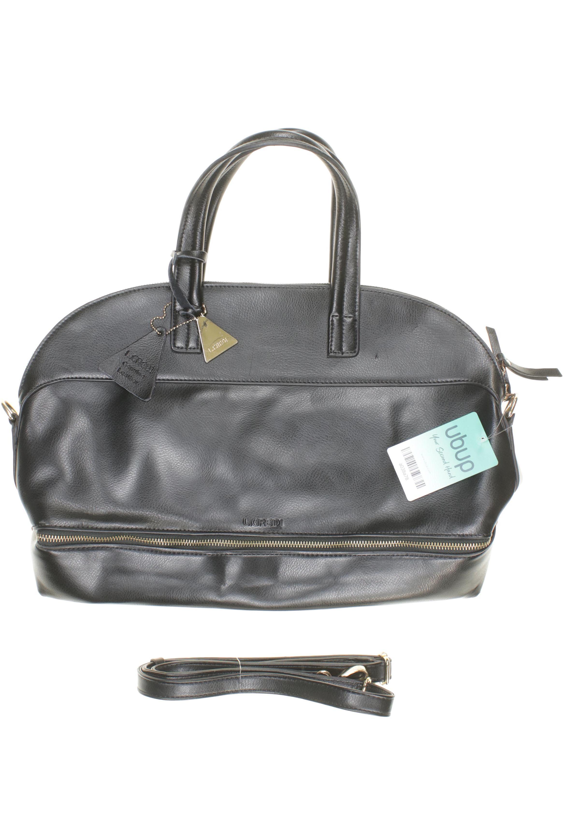 

L.credi Damen Handtasche, schwarz, Gr.