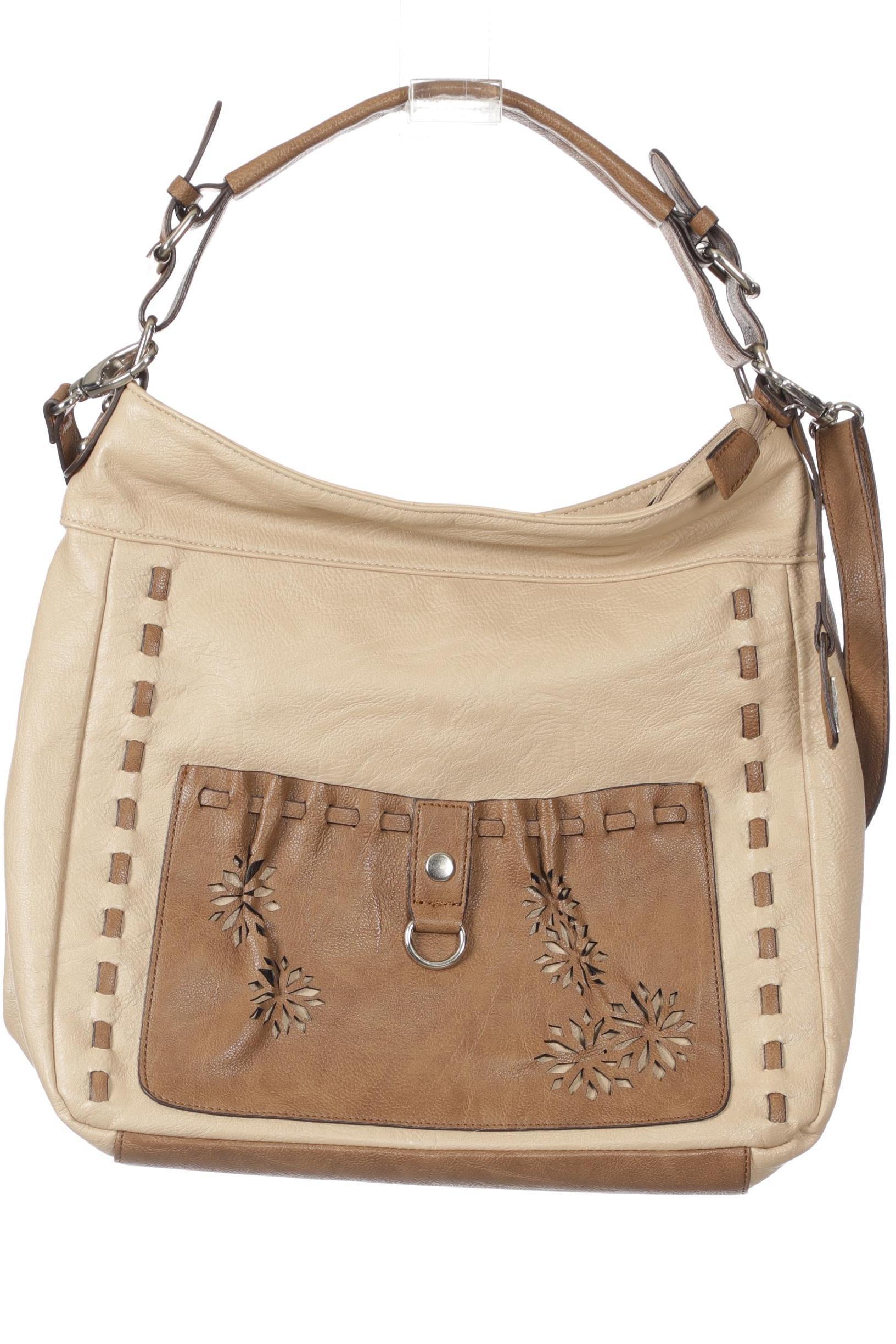

L.credi Damen Handtasche, beige, Gr.