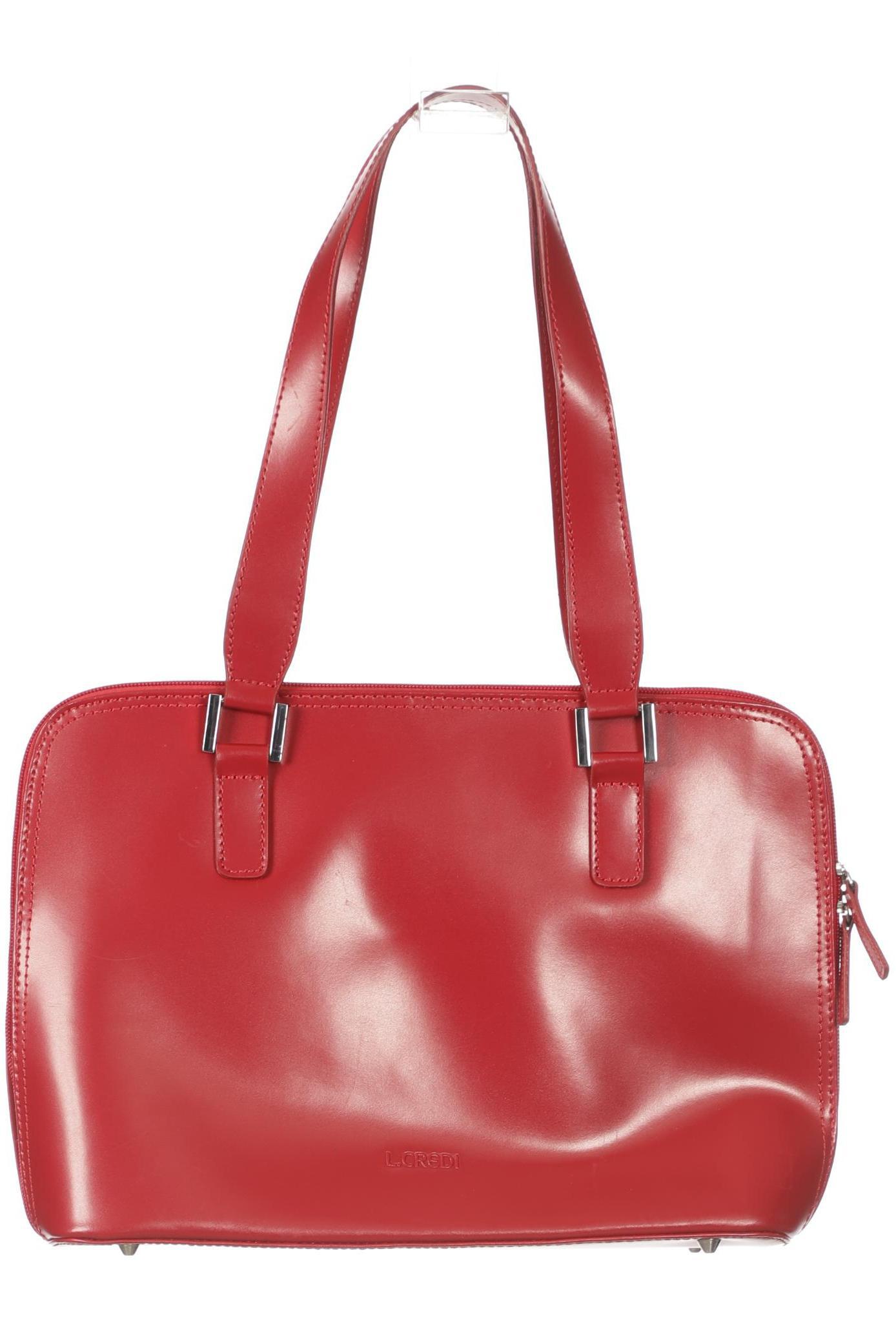 

L.credi Damen Handtasche, rot, Gr.