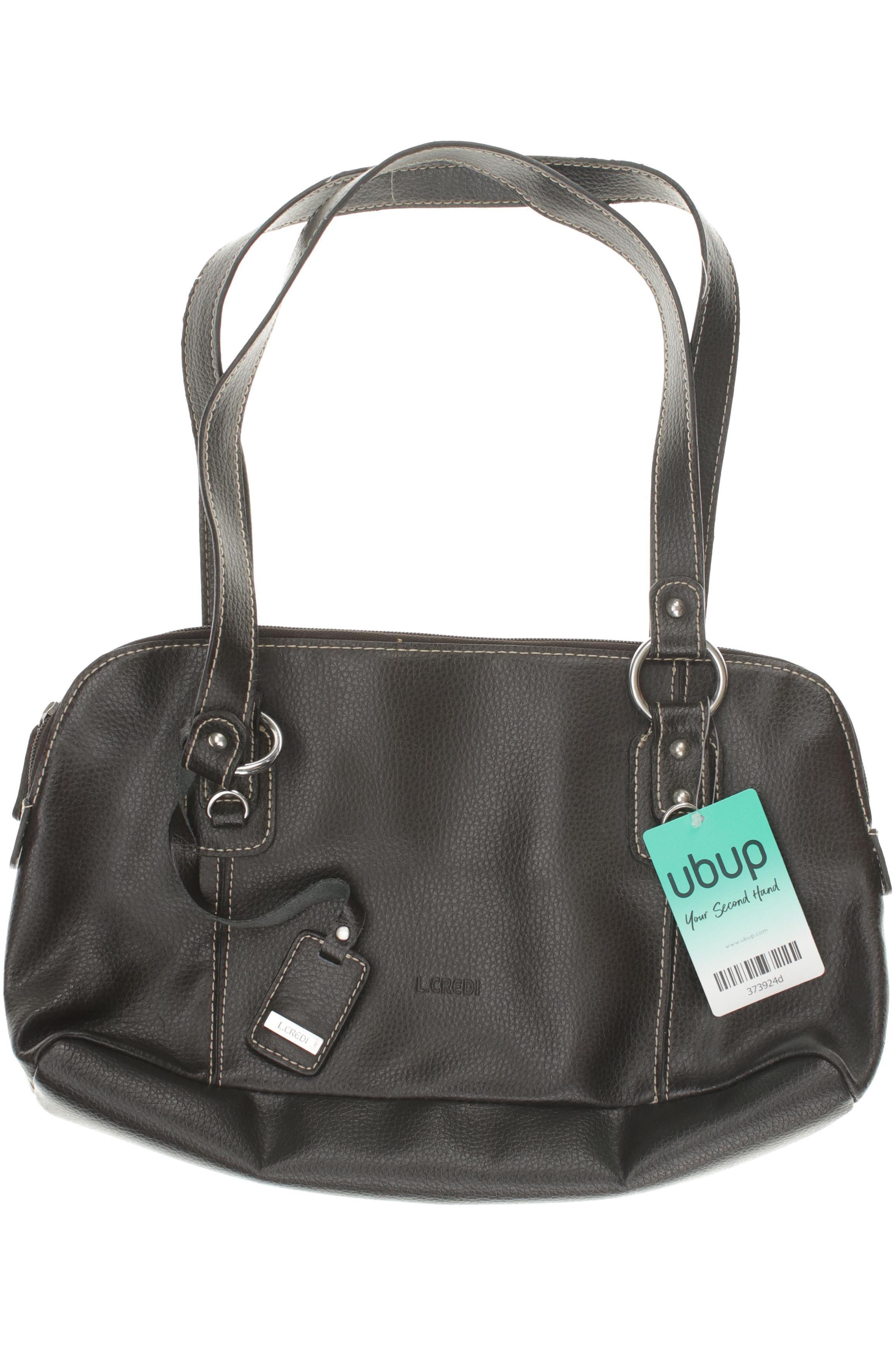 

L.credi Damen Handtasche, schwarz, Gr.