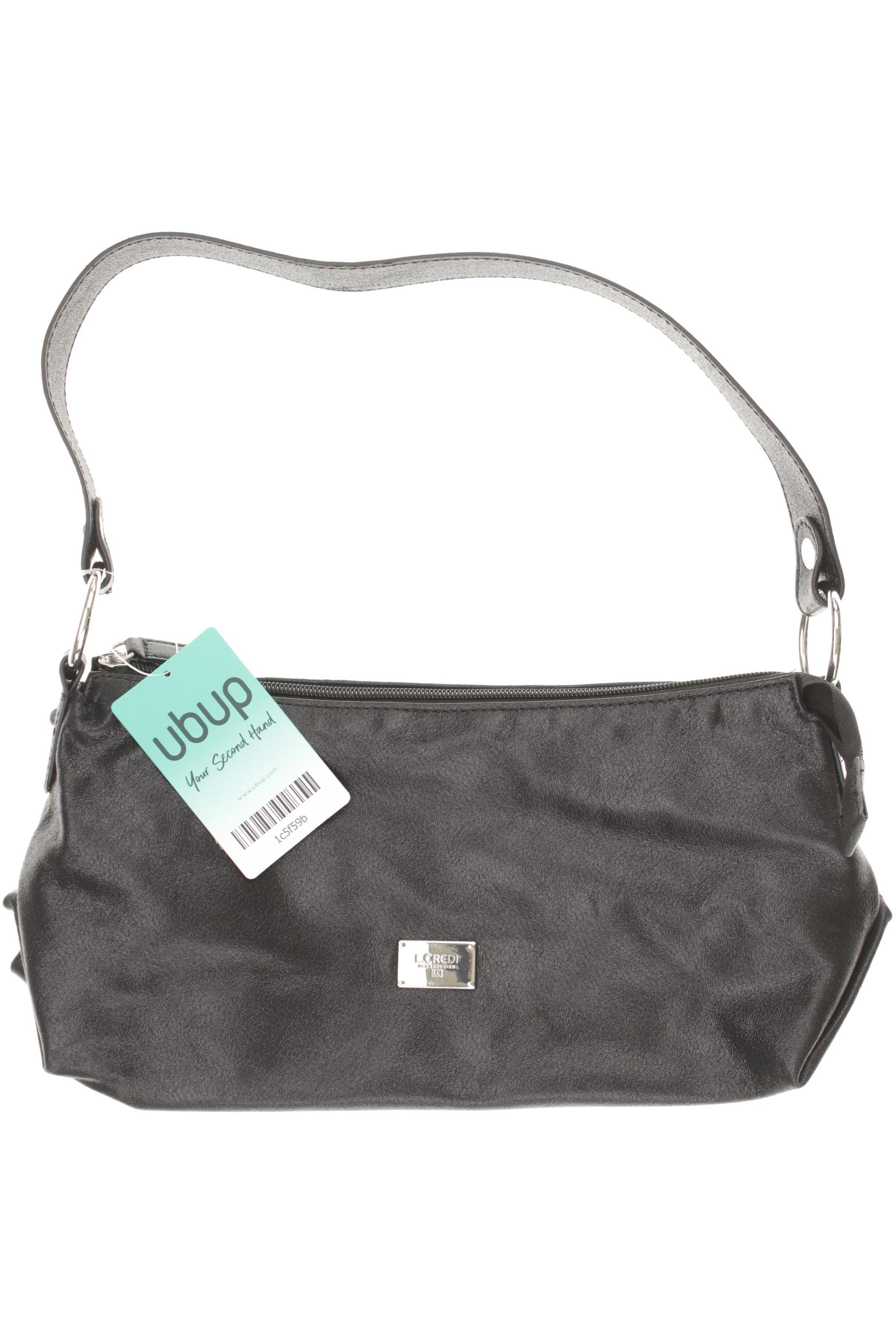 

L.credi Damen Handtasche, schwarz, Gr.