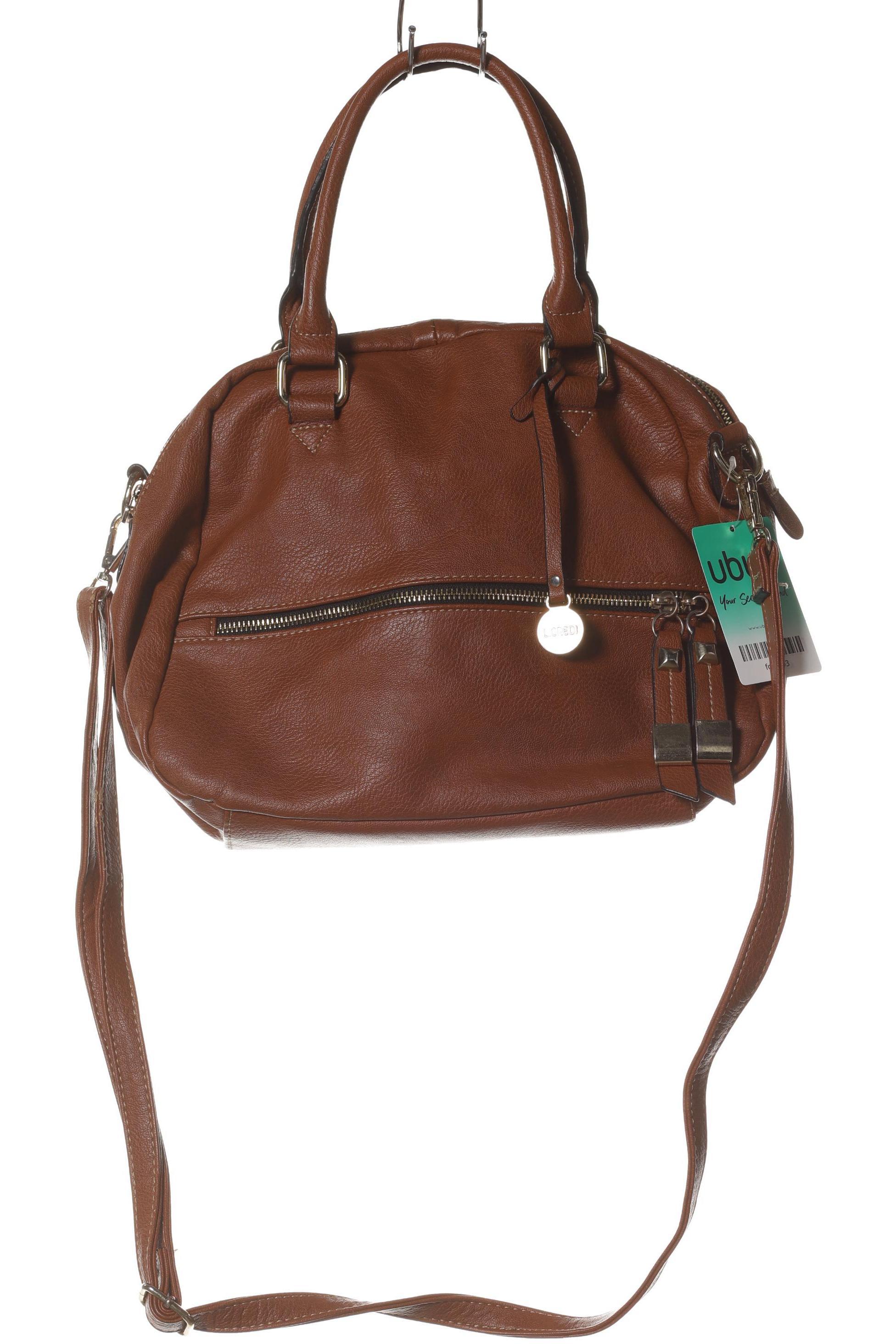 

L.credi Damen Handtasche, braun, Gr.