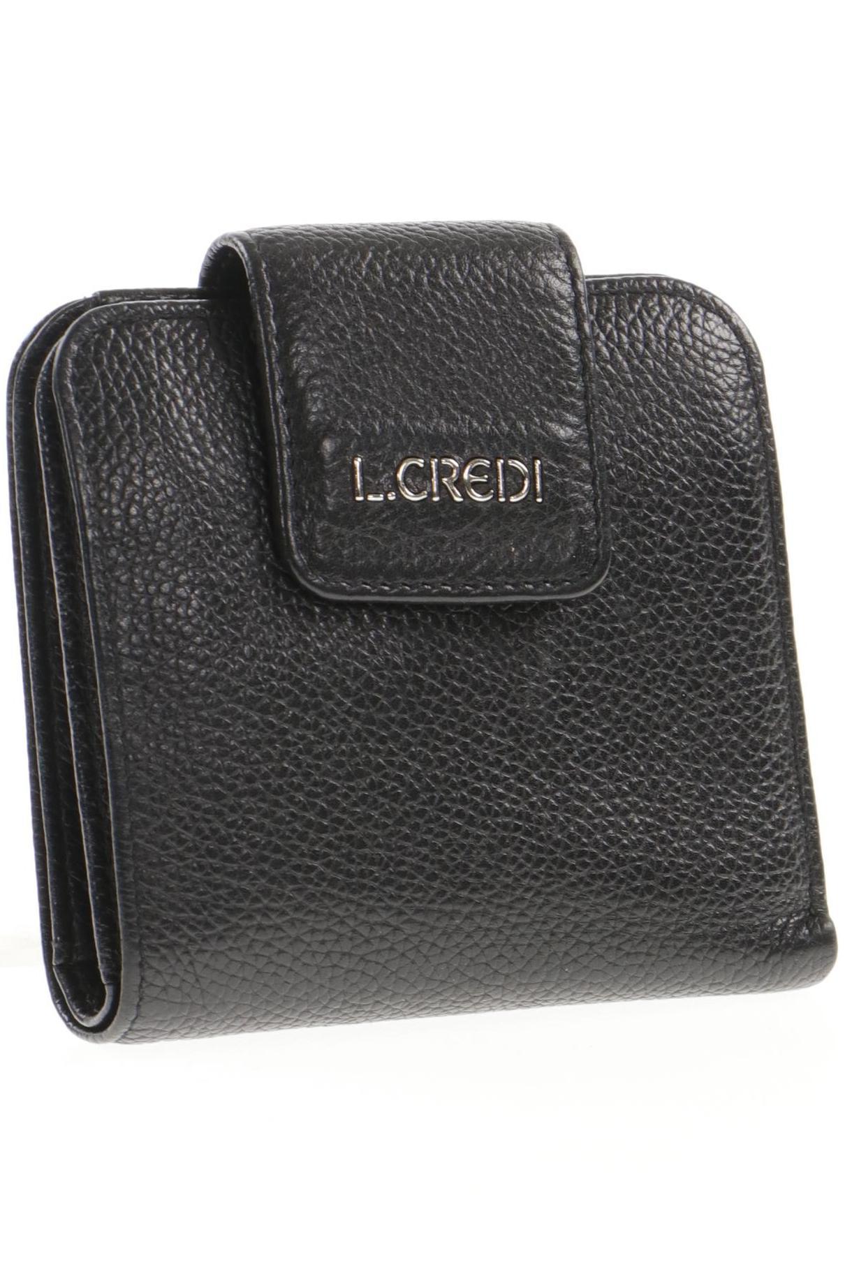 

L.credi Damen Portemonnaie, schwarz, Gr.