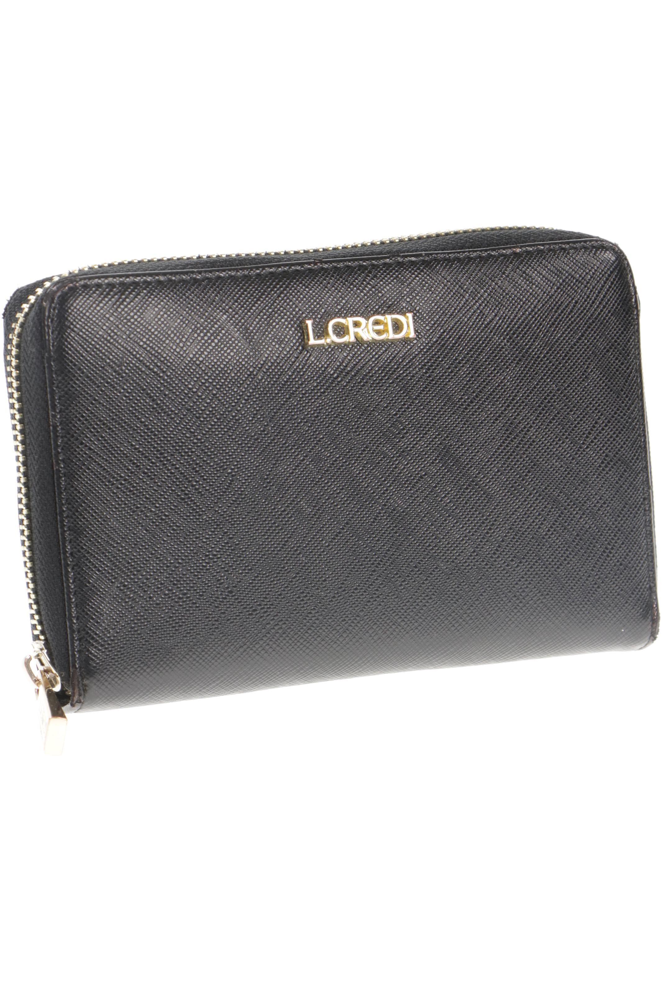 

L.credi Damen Portemonnaie, schwarz, Gr.