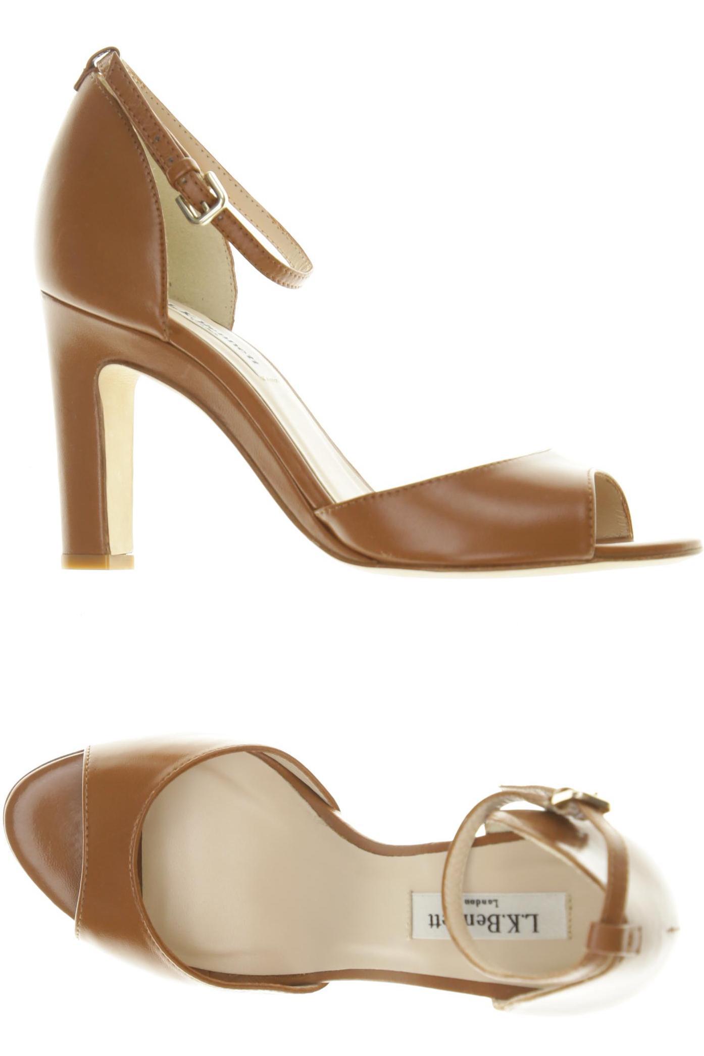 

L.K.Bennett Damen Sandale, braun, Gr. 37