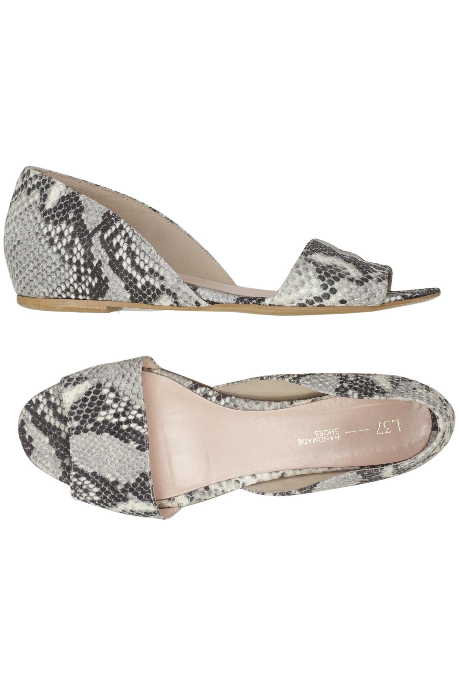 

L37 Damen Ballerinas, grau, Gr. 39