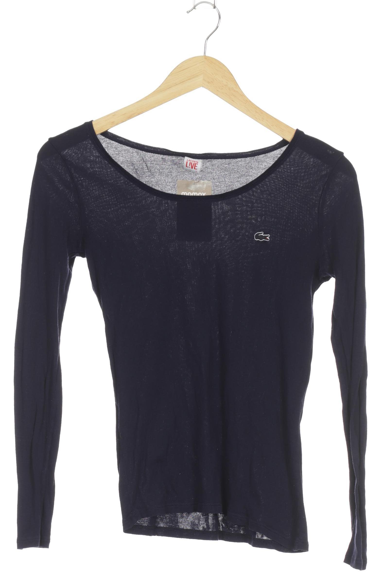 

Lacoste L!Ve Damen Langarmshirt, blau, Gr.