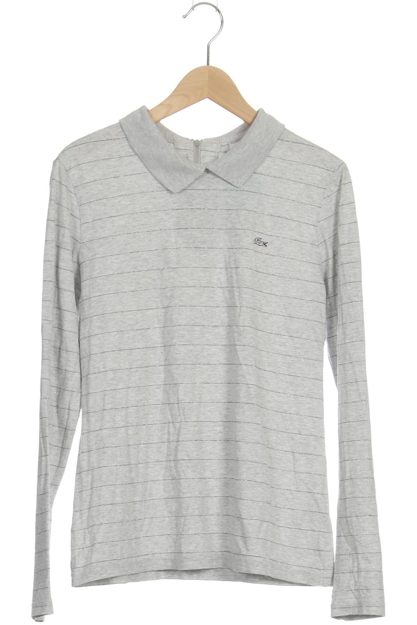 

Lacoste L!Ve Damen Langarmshirt, grau, Gr.