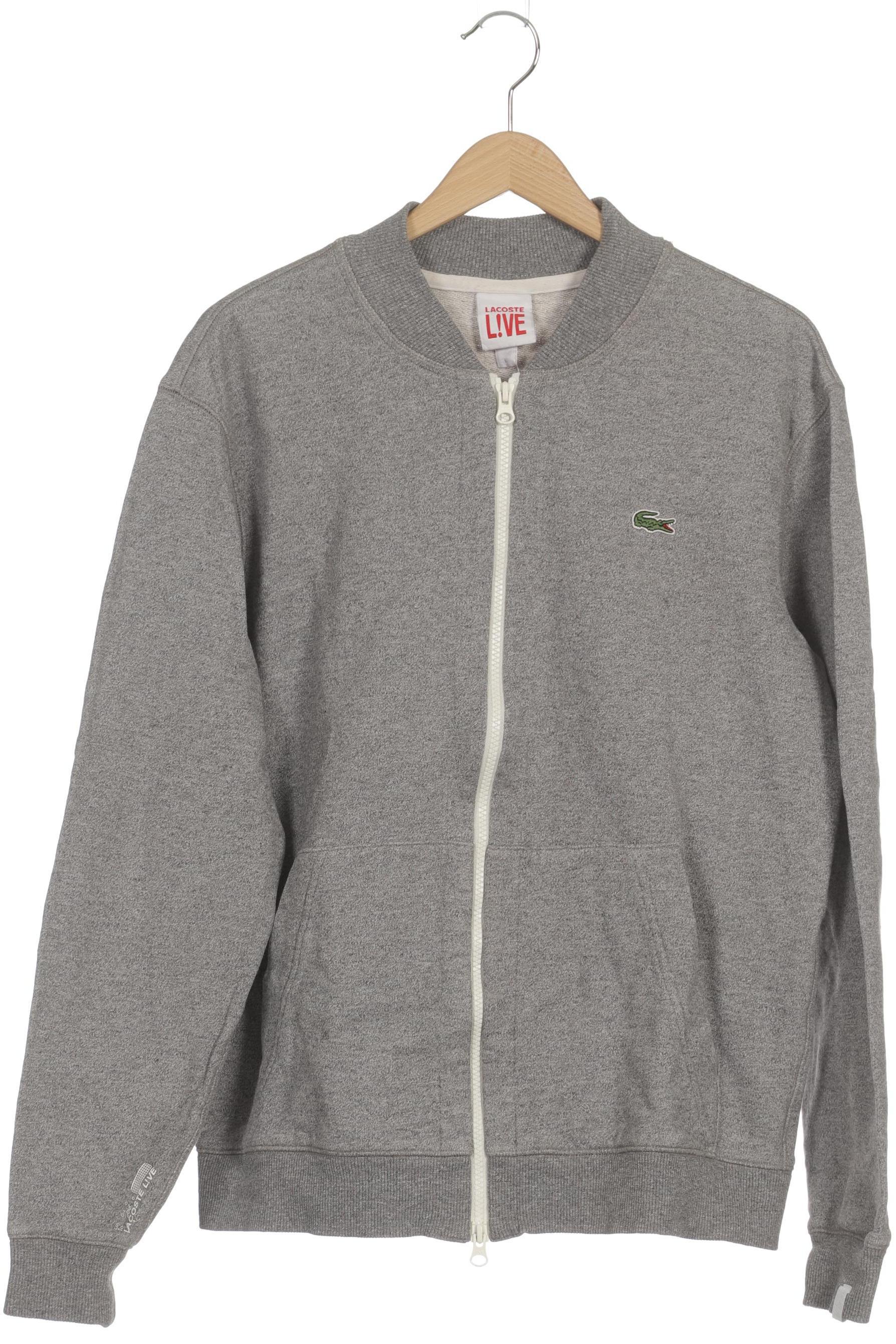 Thumbnail - Lacoste L!Ve Herren Strickjacke, grau, Gr.
