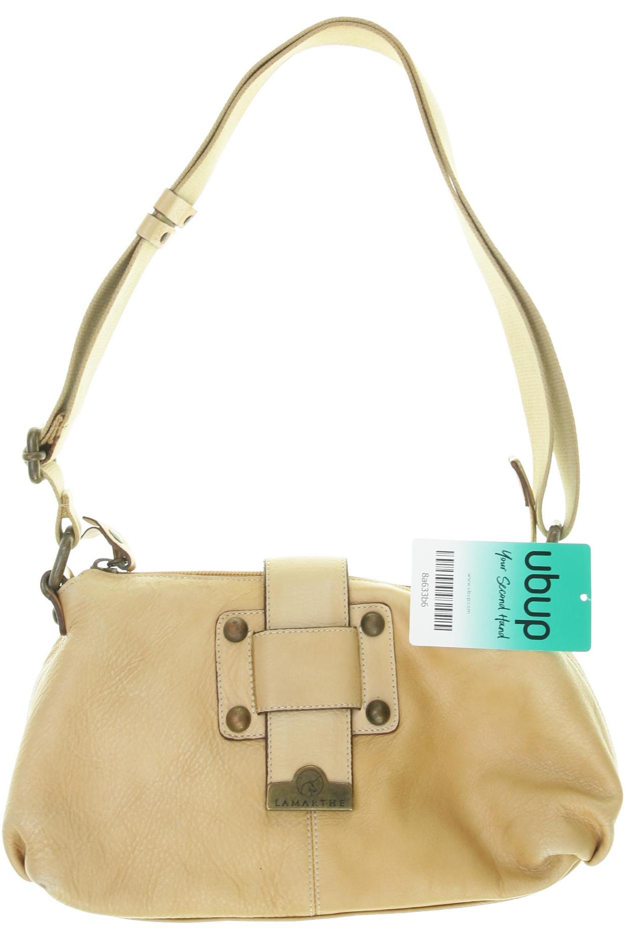 

Lamarthe Damen Handtasche, beige, Gr.