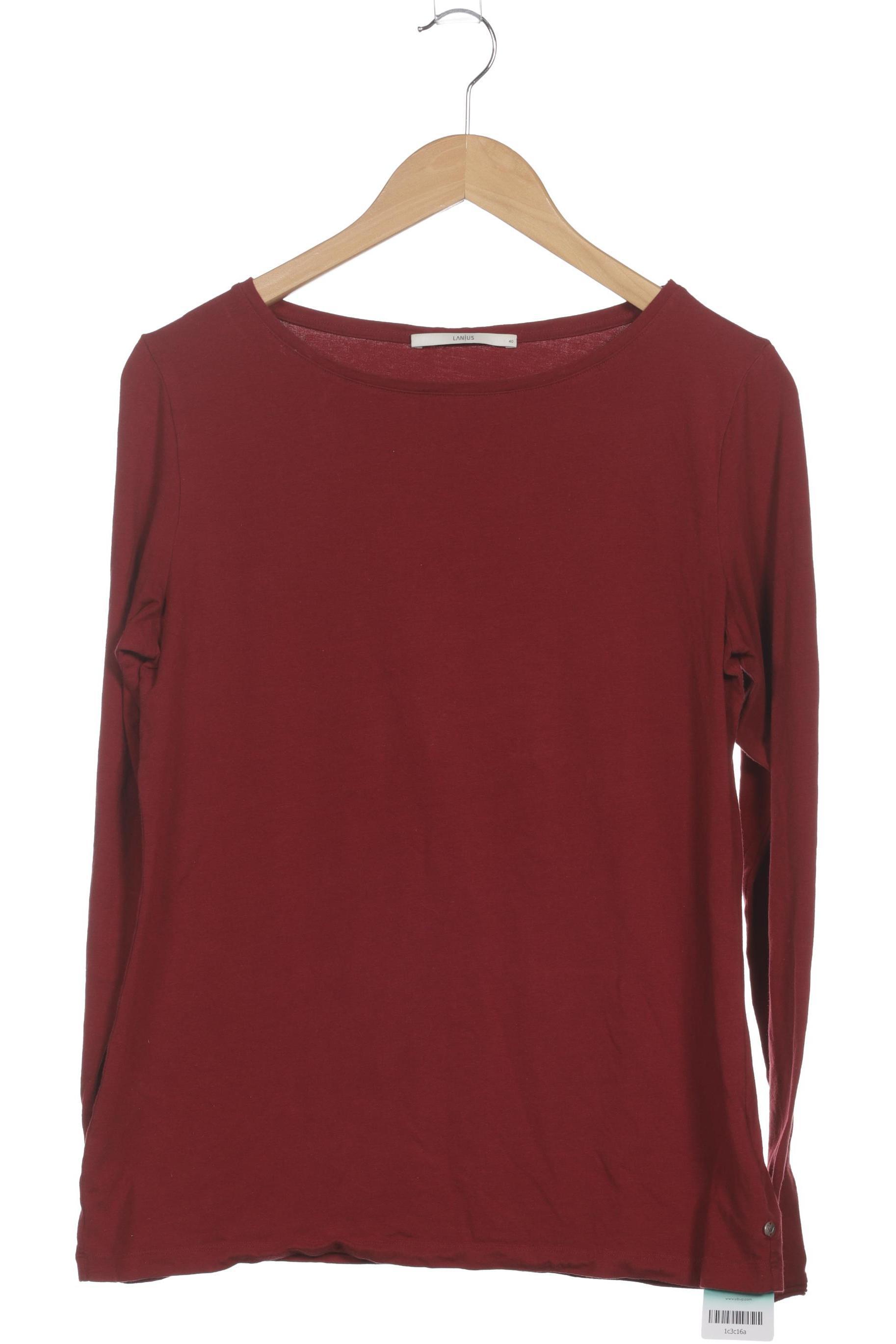 

Lanius Damen Langarmshirt, rot, Gr. 40