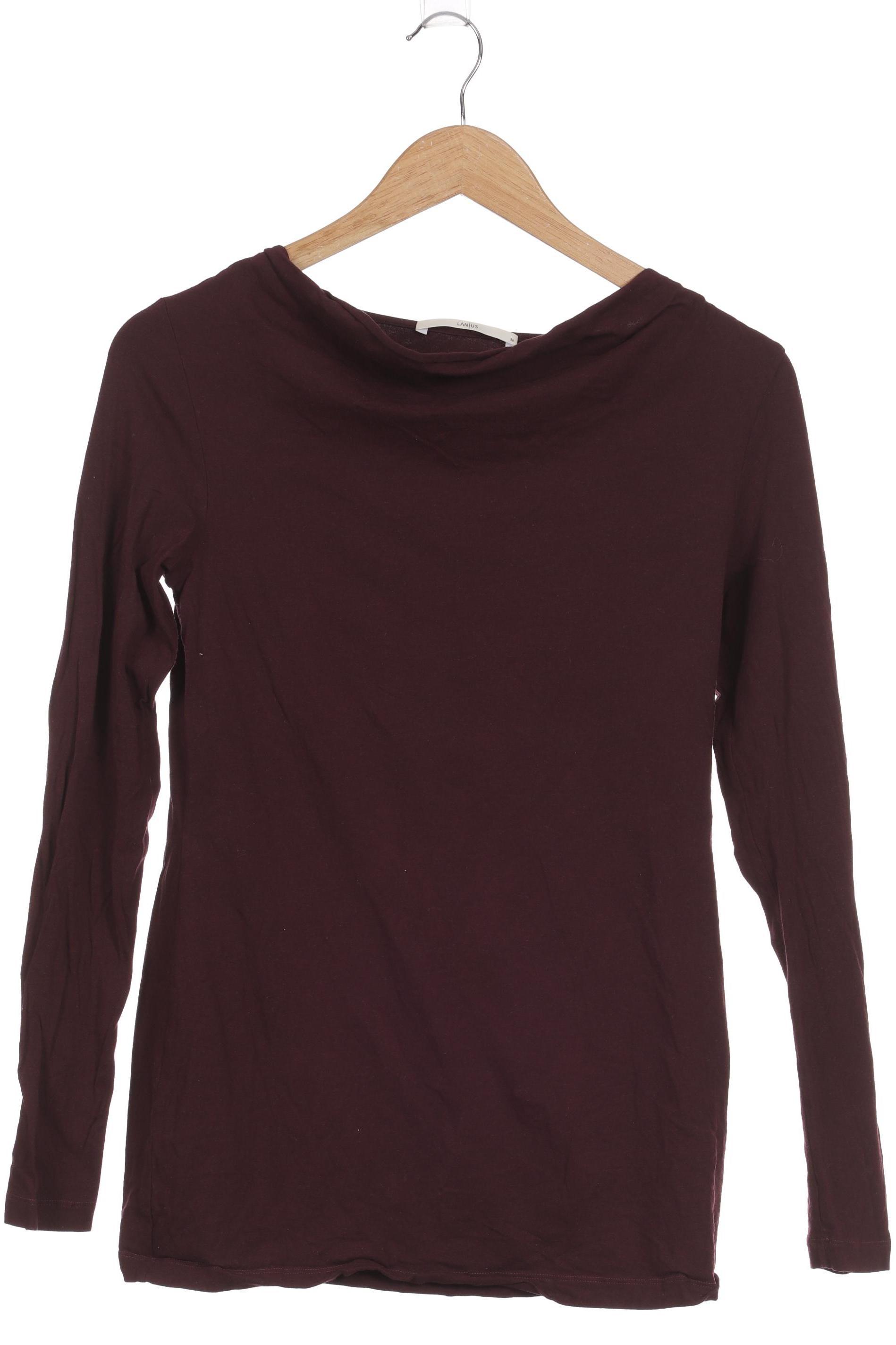 

Lanius Damen Langarmshirt, lila, Gr. 36