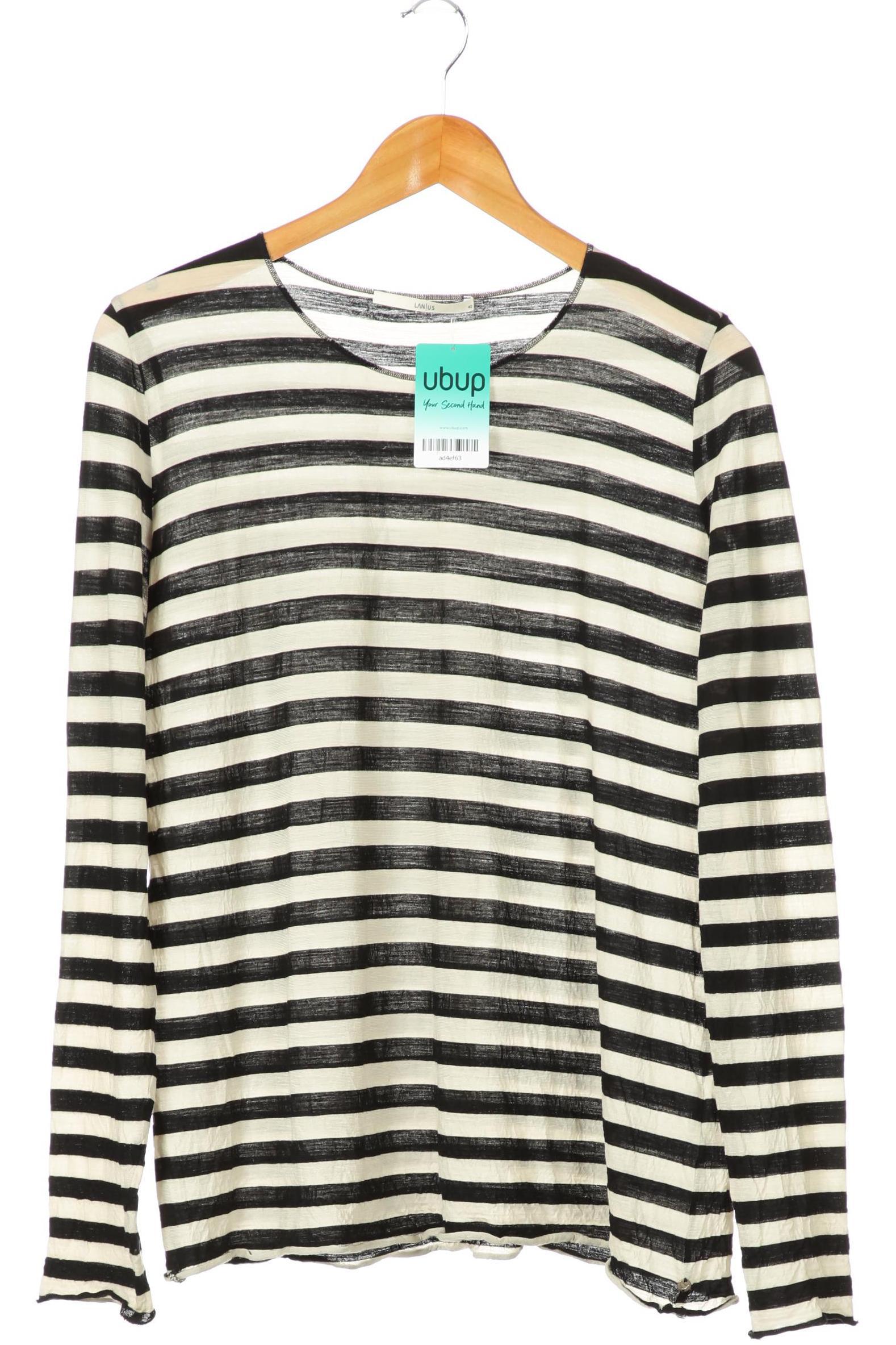 

Lanius Damen Langarmshirt, schwarz, Gr. 40