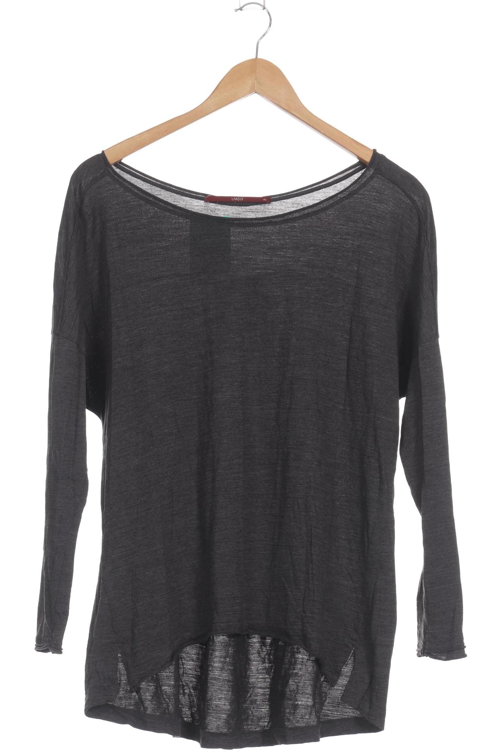 

Lanius Damen Langarmshirt, schwarz, Gr. 40