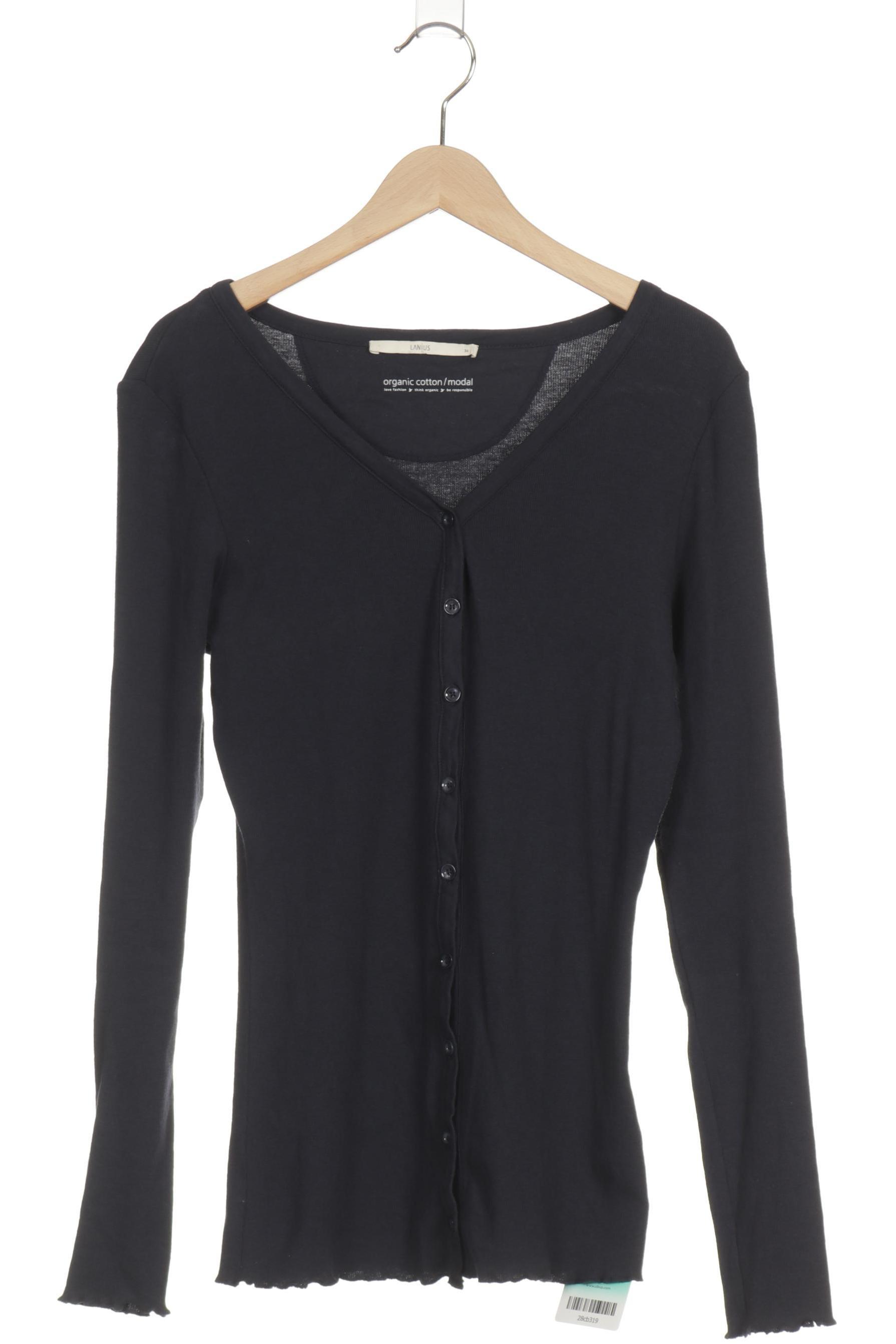 

Lanius Damen Strickjacke, blau, Gr. 36