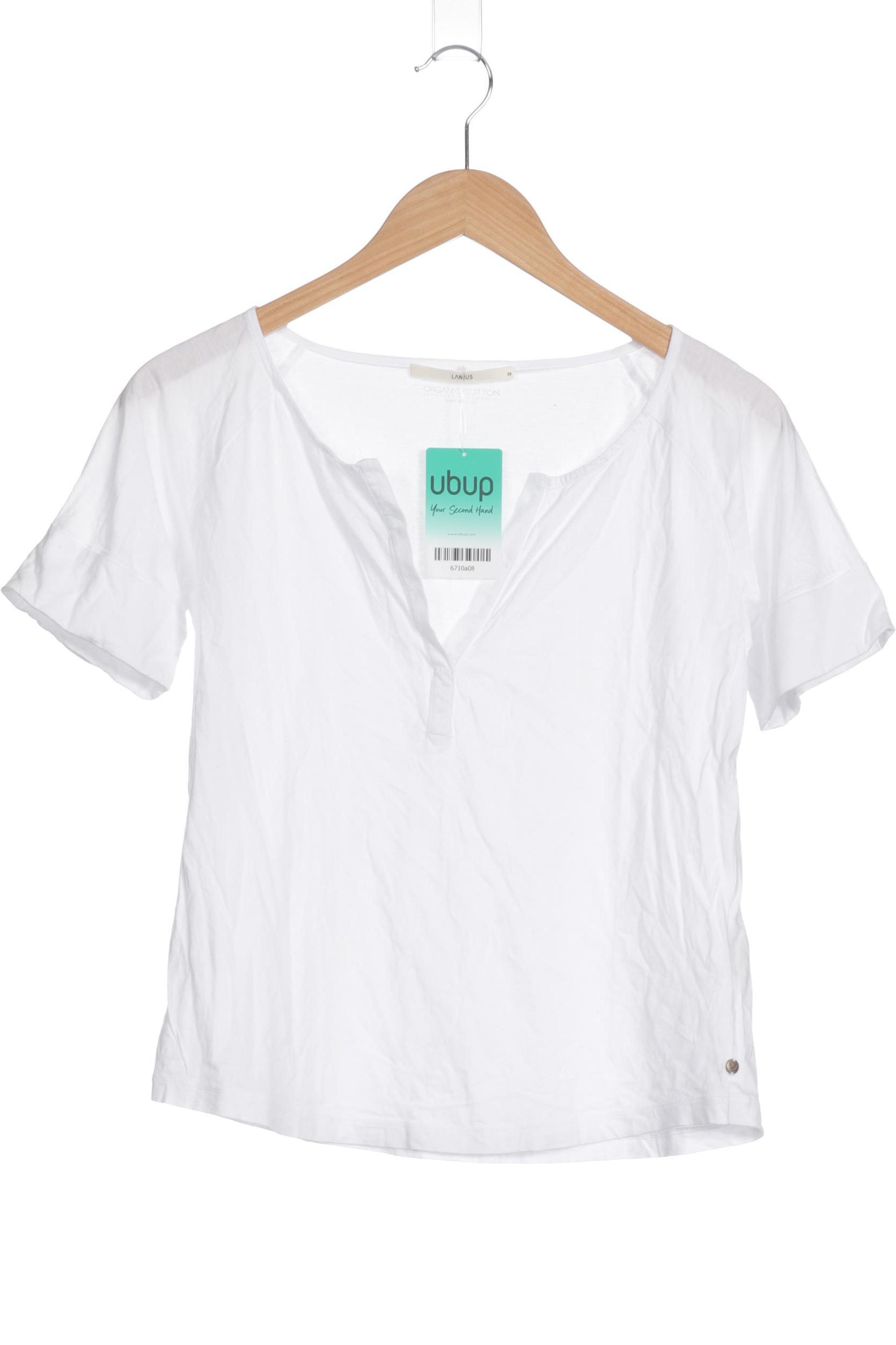 

Lanius Damen T-Shirt, weiß, Gr. 38