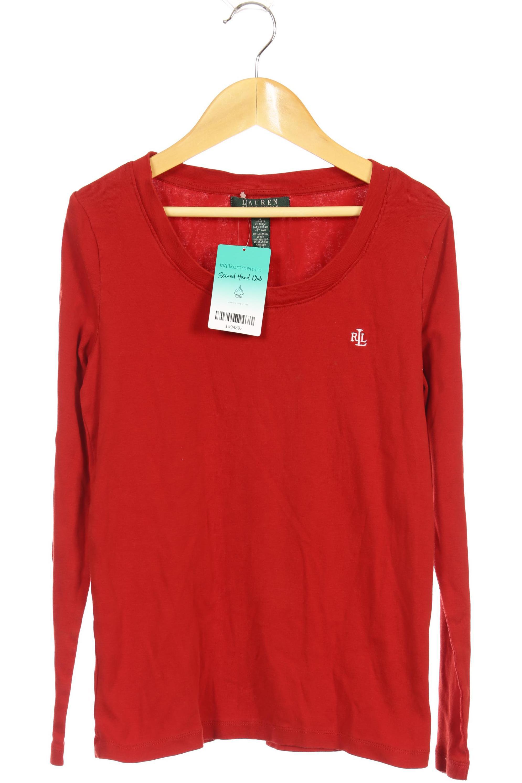 

Lauren Ralph Lauren Damen Langarmshirt, rot, Gr.