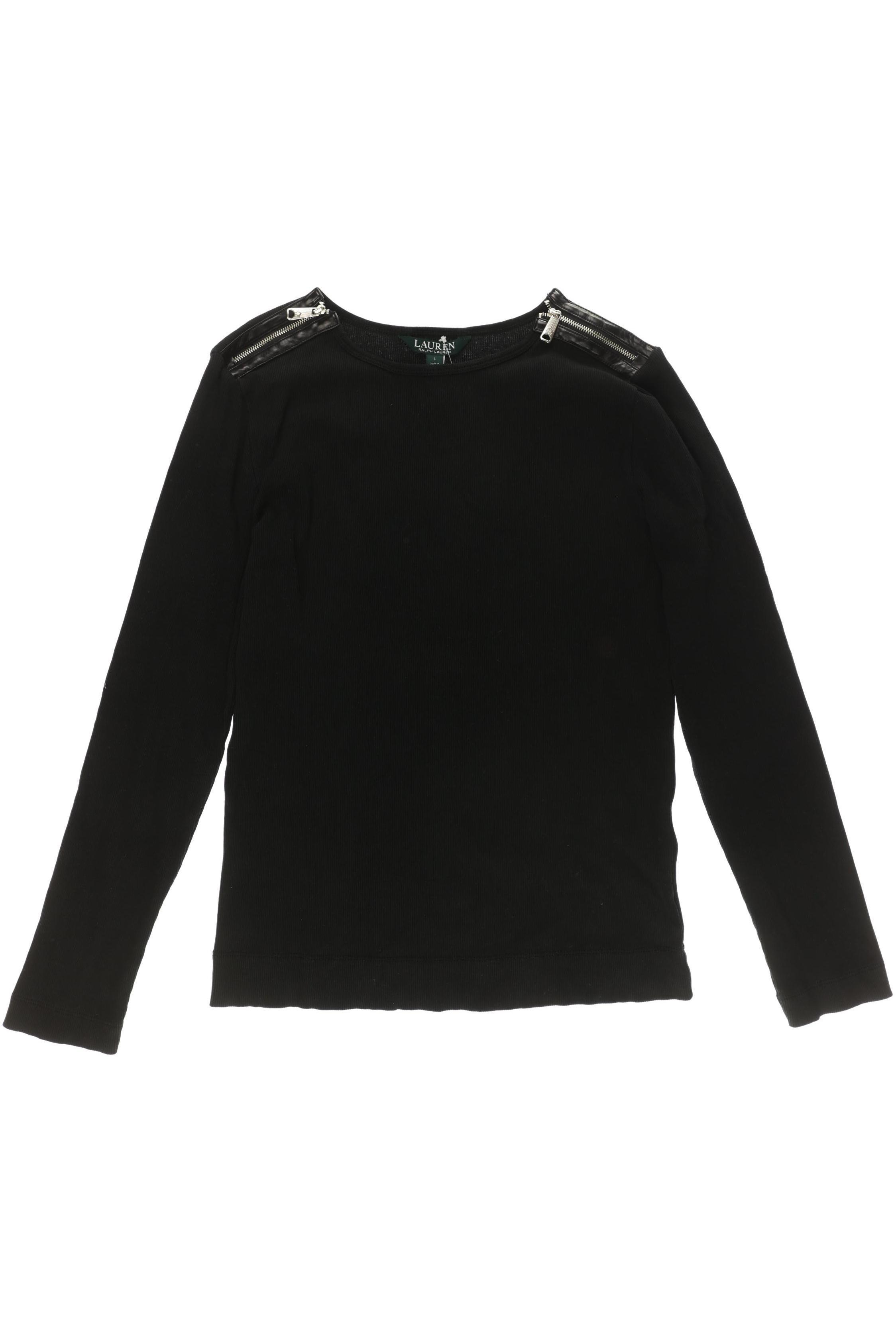 

Lauren Ralph Lauren Damen Langarmshirt, schwarz, Gr.