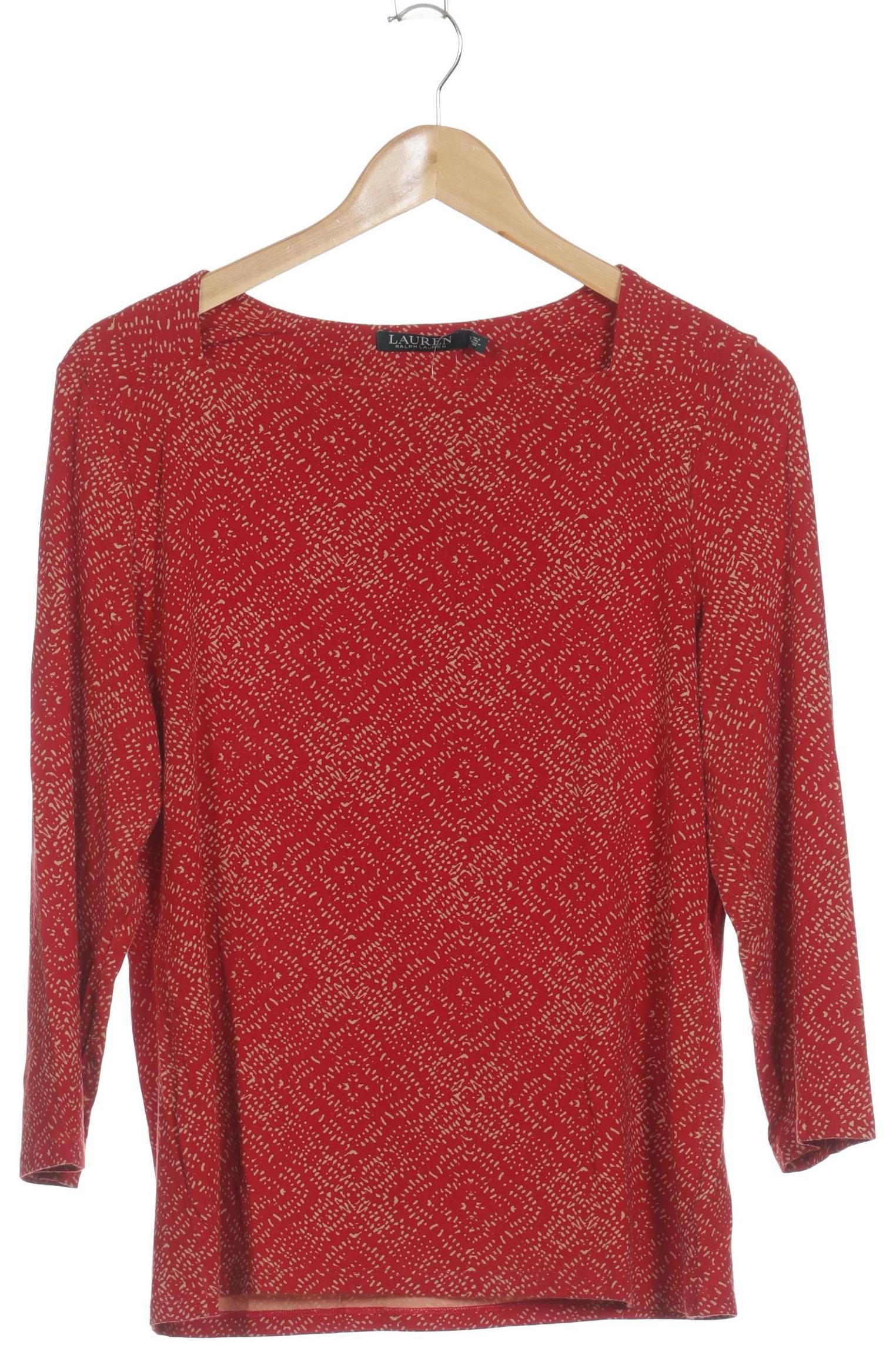

Lauren Ralph Lauren Damen Langarmshirt, rot, Gr.