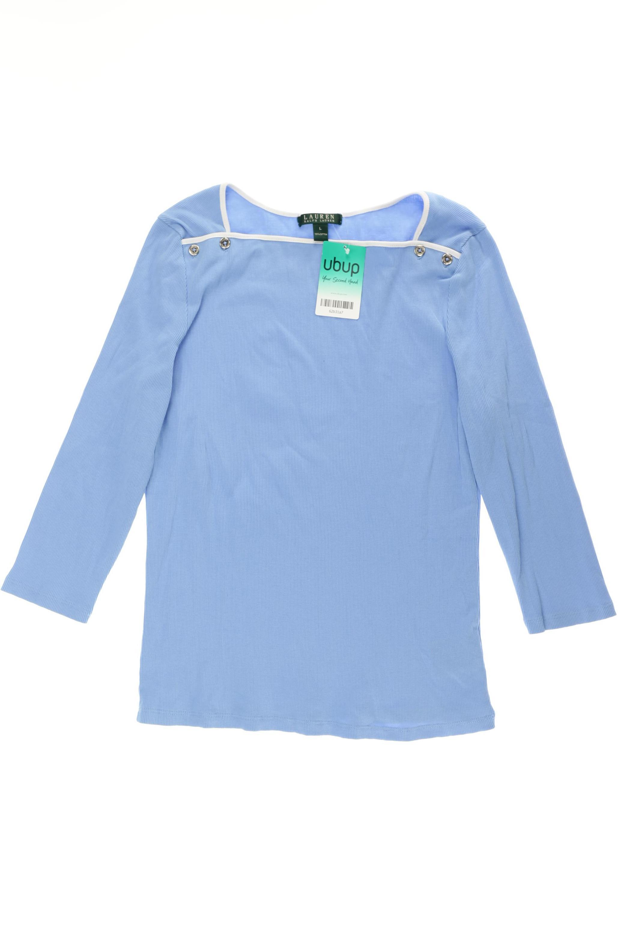 

Lauren Ralph Lauren Damen Langarmshirt, blau, Gr.
