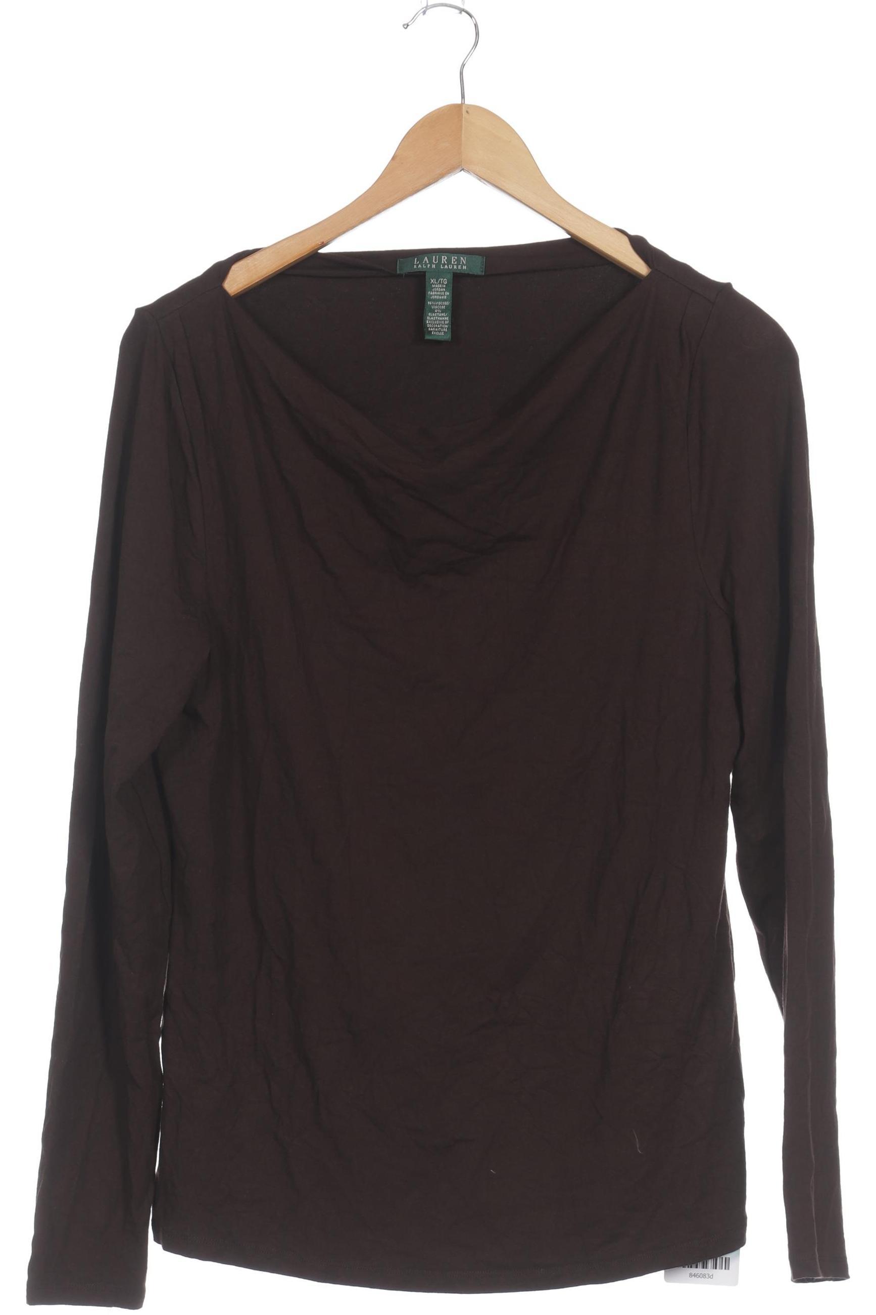 

Lauren Ralph Lauren Damen Langarmshirt, braun, Gr.